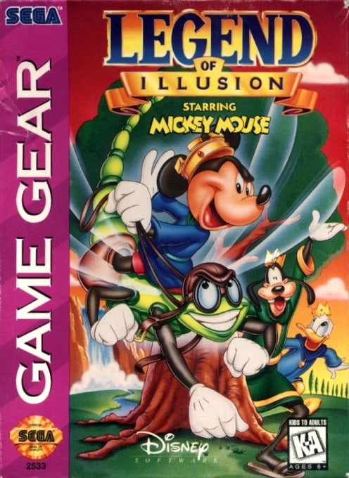 Legend of Illusion Starring Mickey Mouse Cover Art