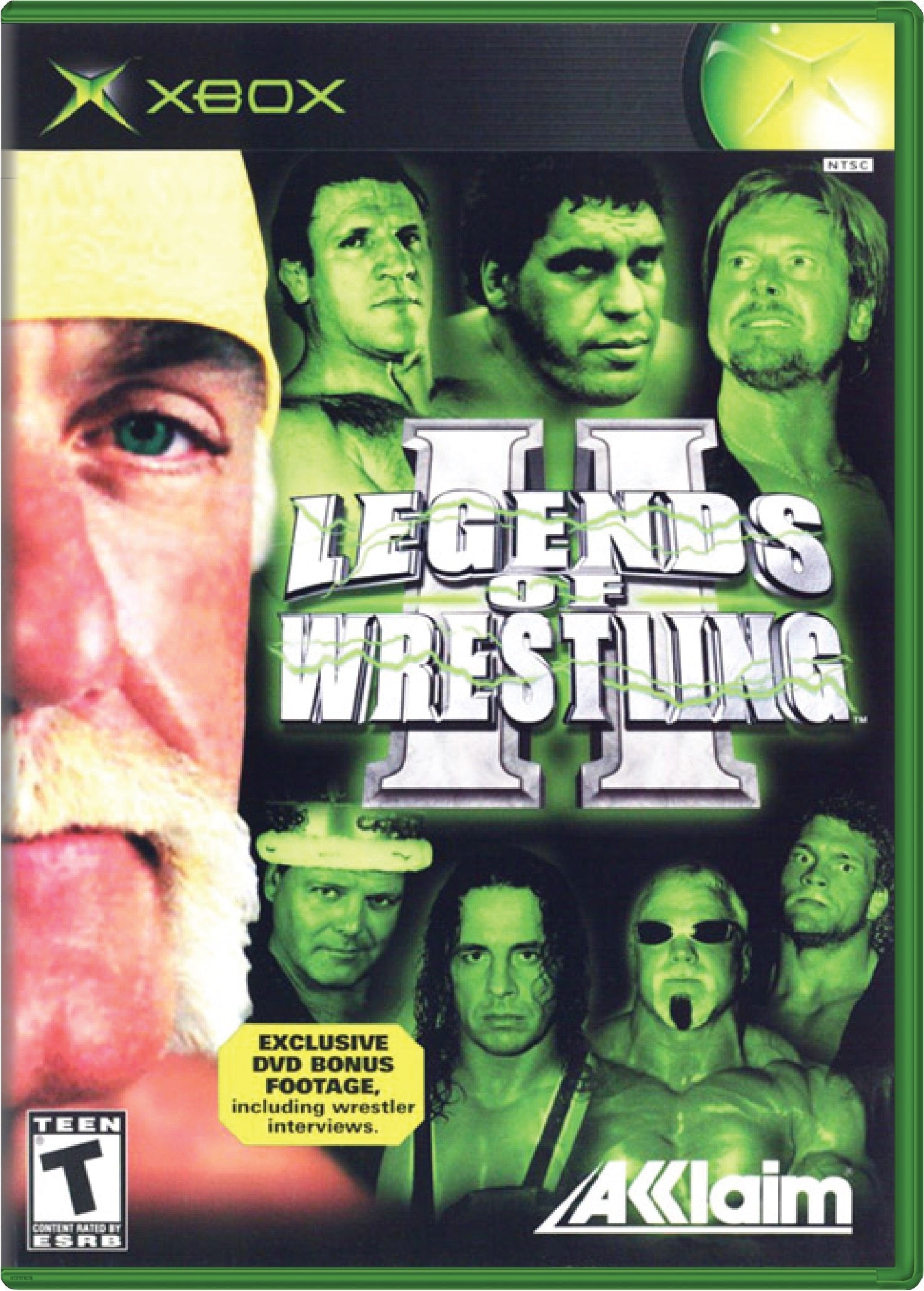 Legends of Wrestling II Cover Art