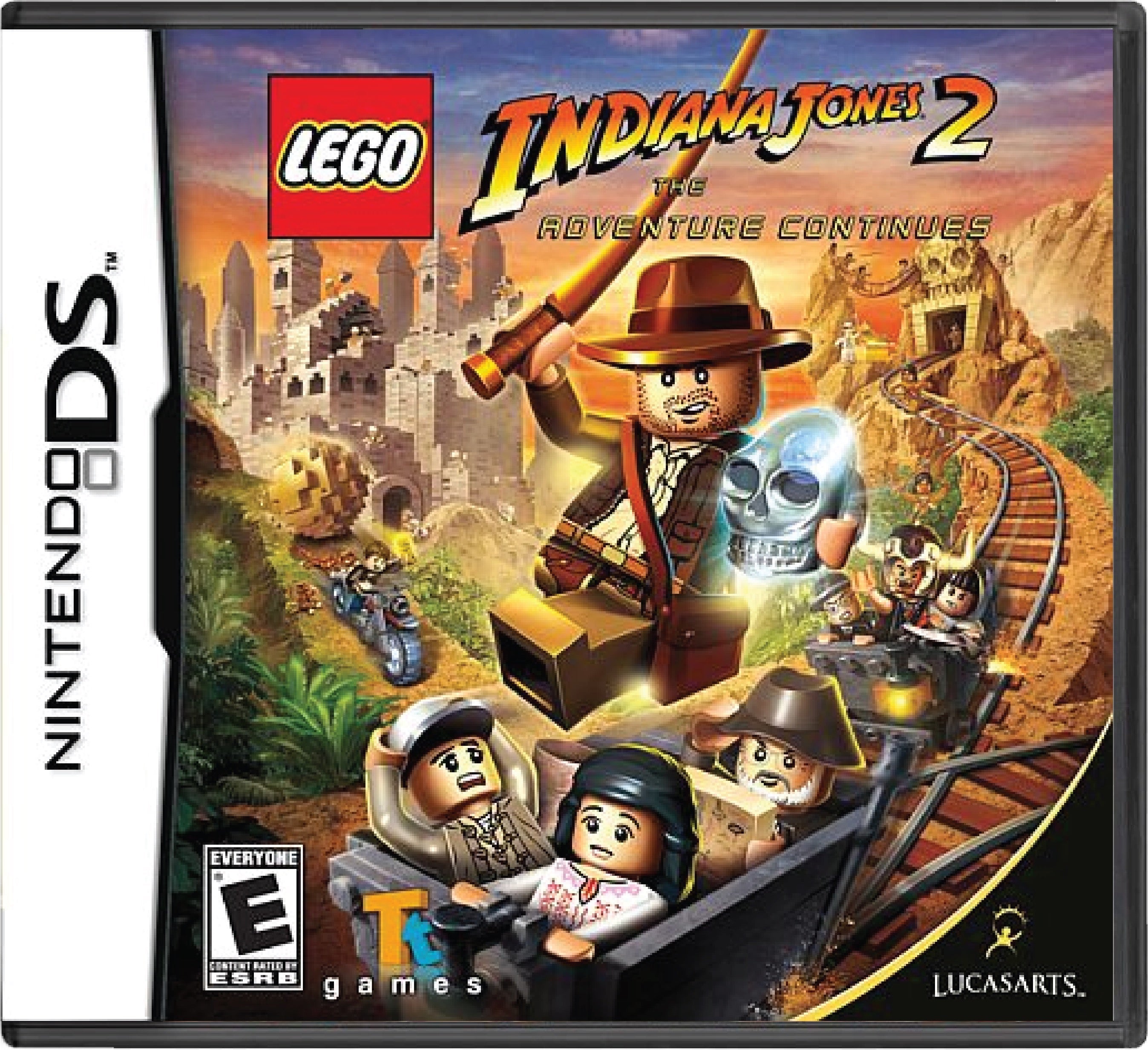 LEGO Indiana Jones 2 The Adventure Continues Cover Art