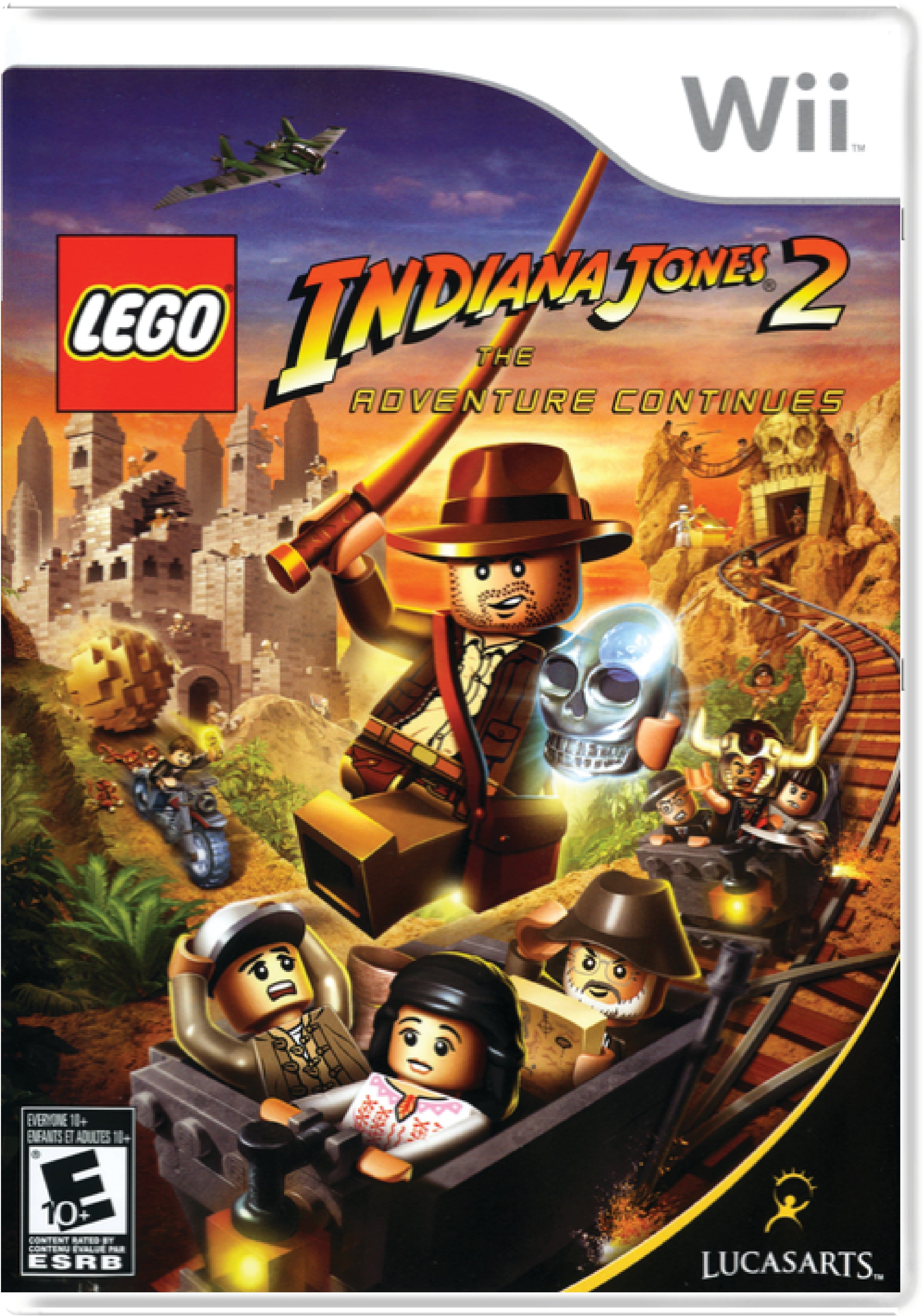 LEGO Indiana Jones 2 The Adventure Continues Cover Art