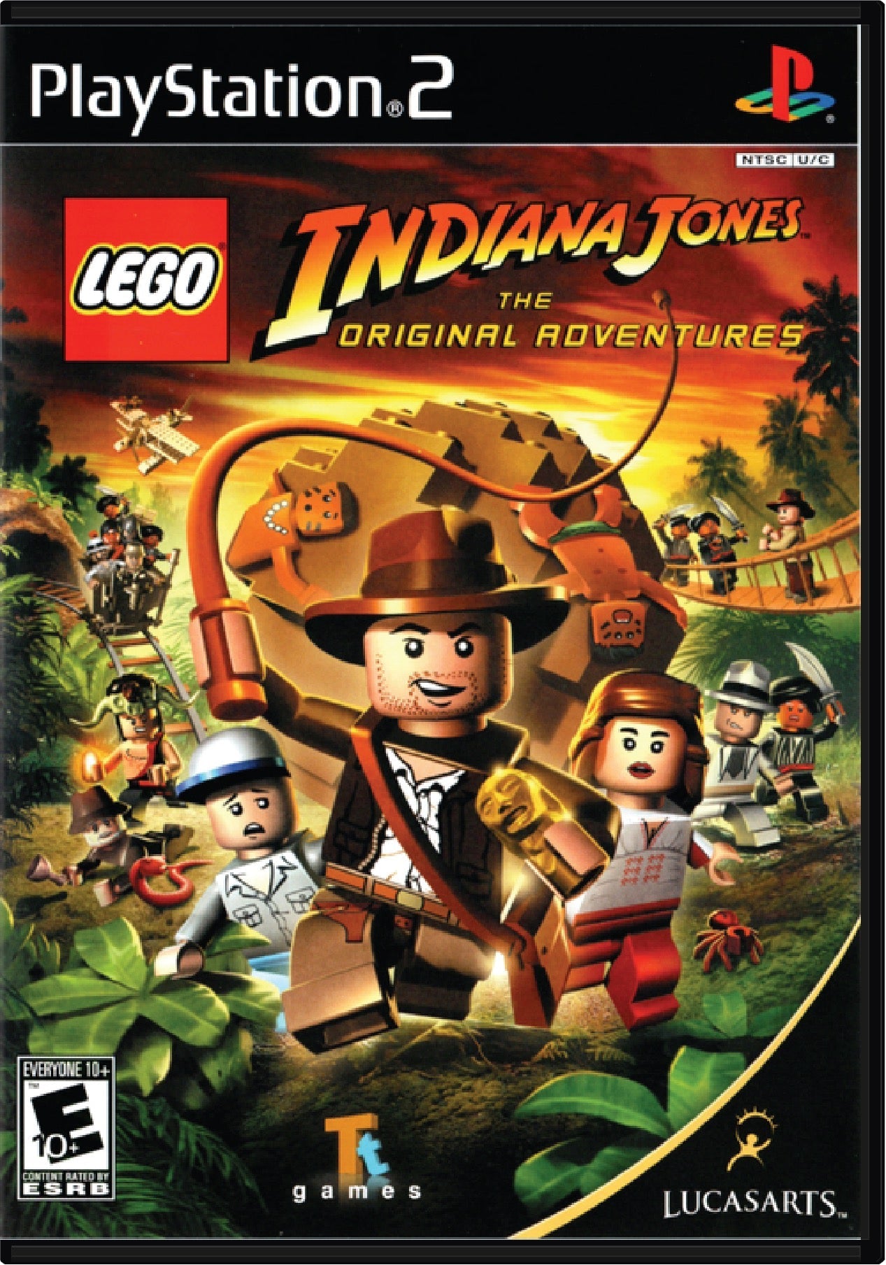 LEGO Indiana Jones The Original Adventures Cover Art and Product Photo