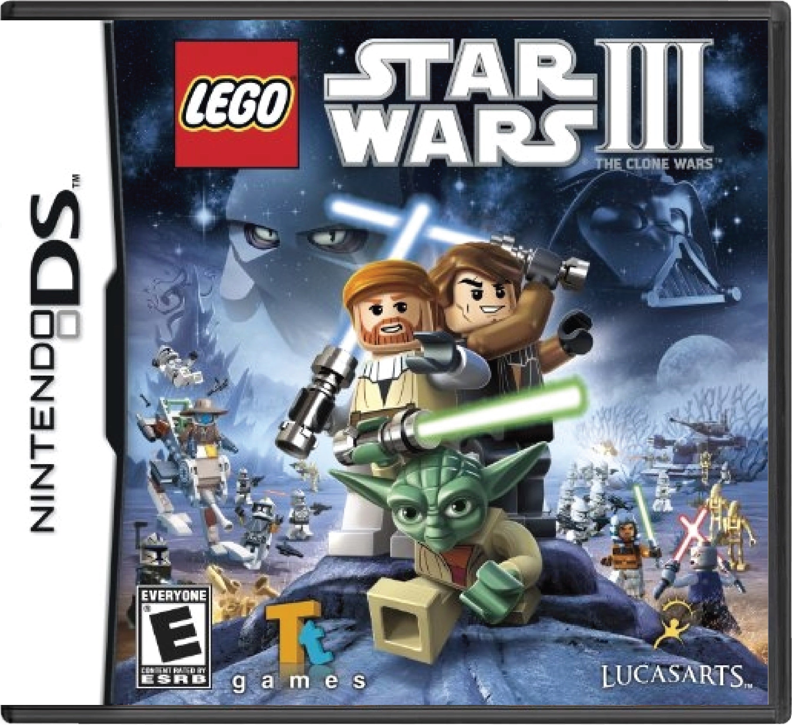 LEGO Star Wars III The Clone Wars Cover Art