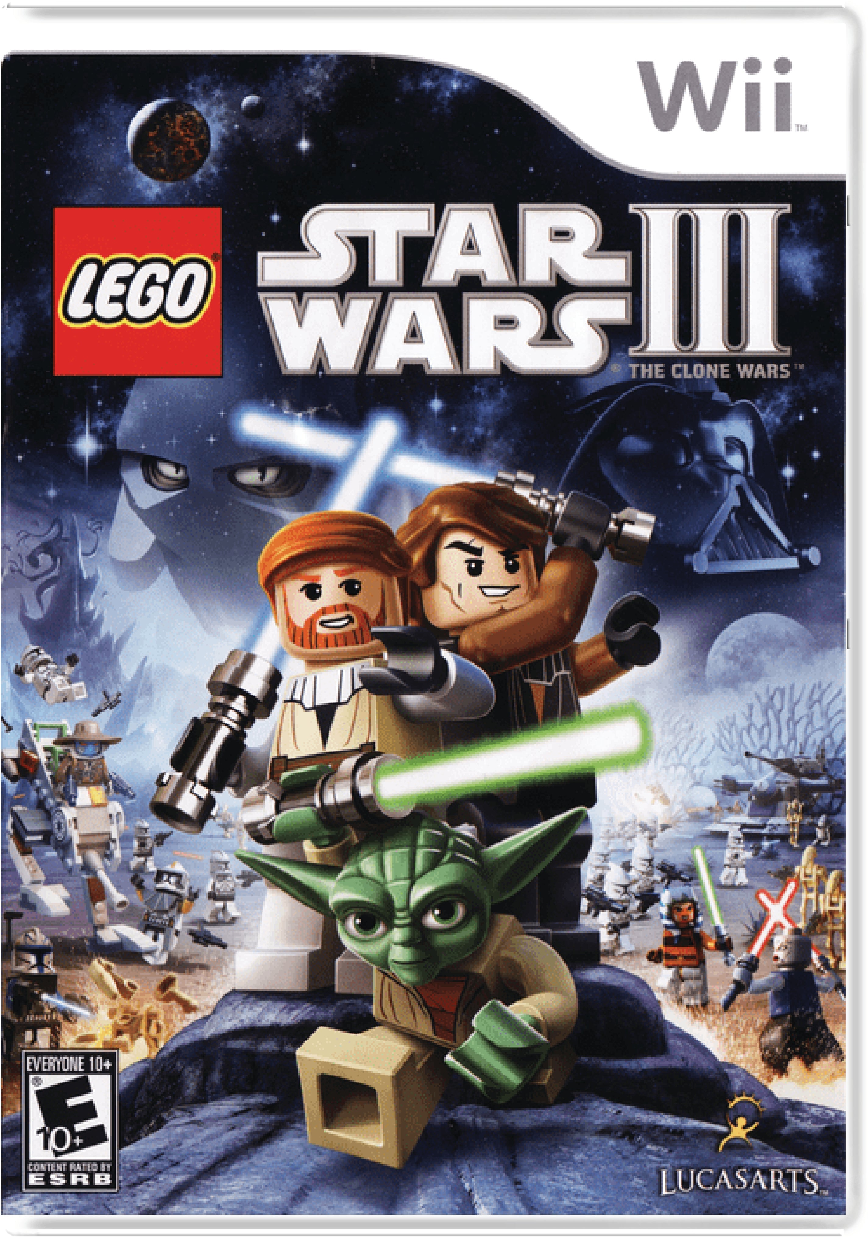 LEGO Star Wars III The Clone Wars Cover Art