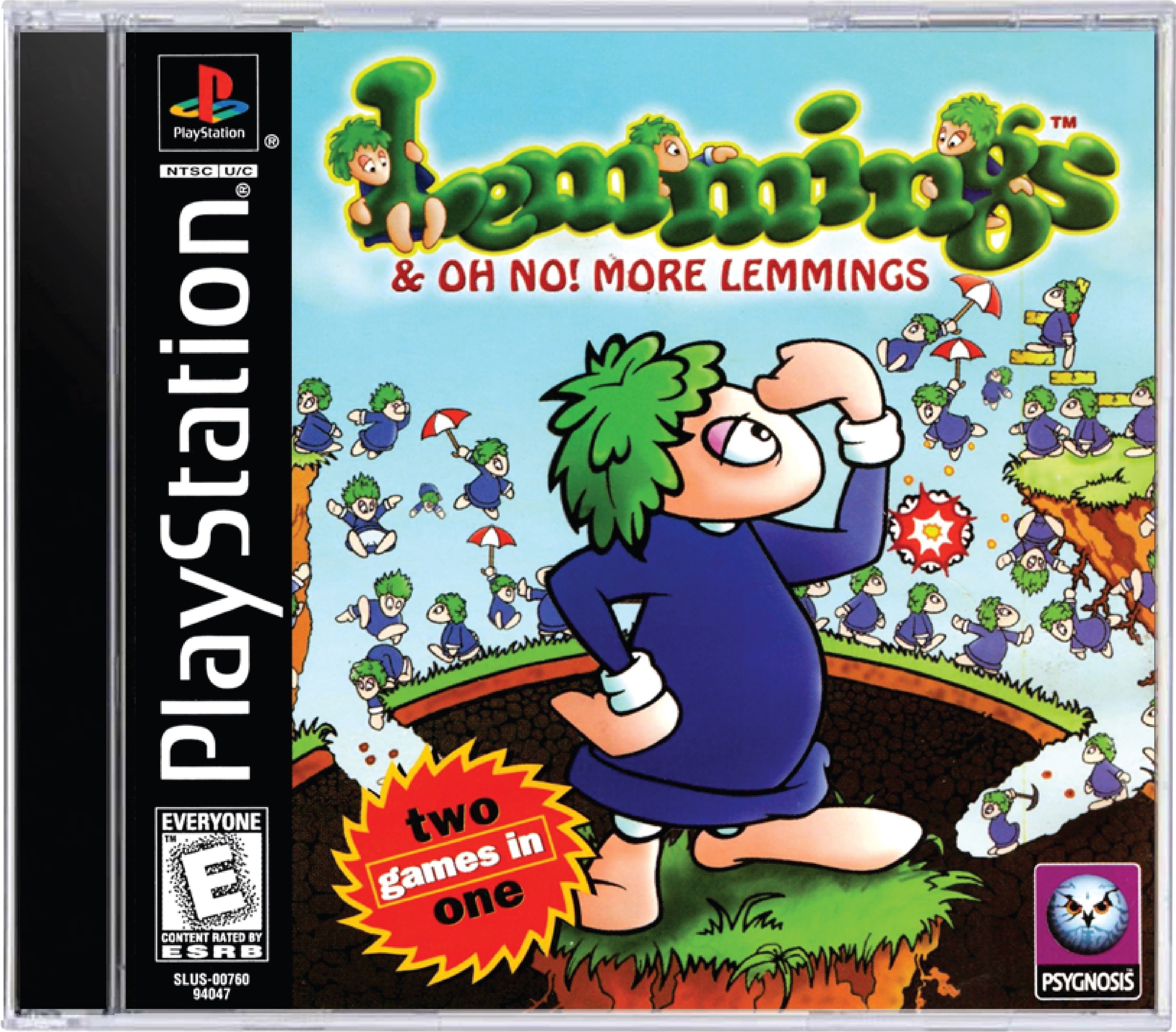 Lemmings and Oh No More Lemmings Cover Art and Product Photo