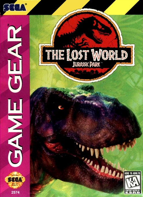 Lost World Jurassic Park Cover Art