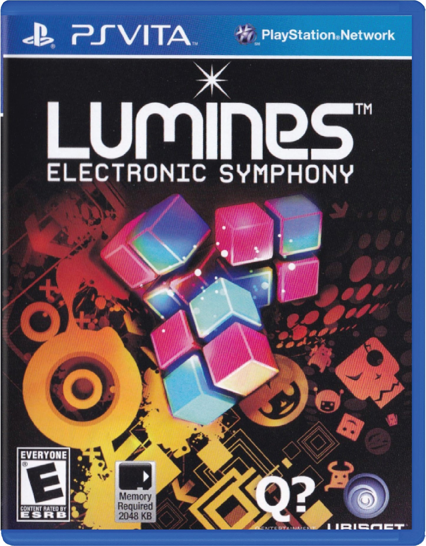 Lumines Electronic Symphony Cover Art