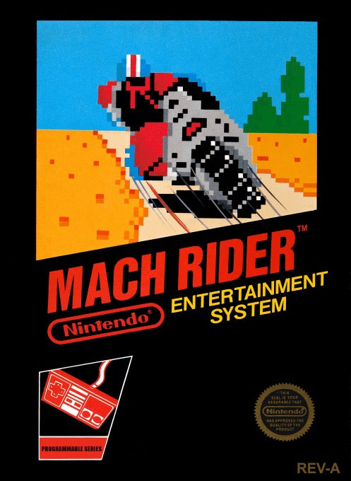 Mach Rider - Nintendo NES