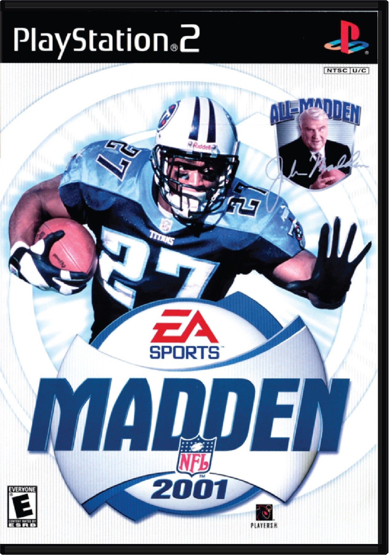 Madden NFL 2001 Cover Art and Product Photo