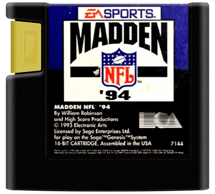 Madden NFL '94 Cartridge