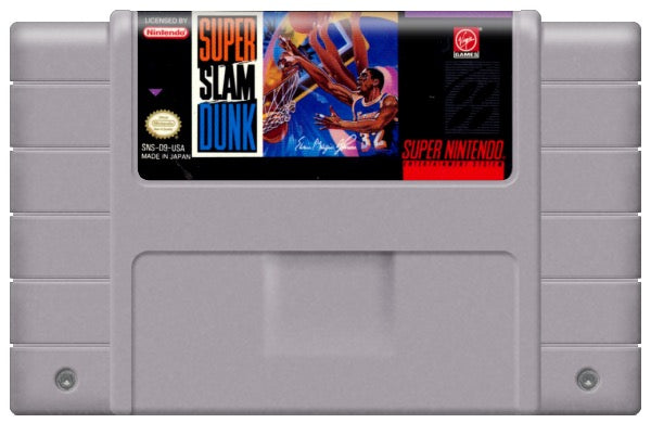 Magic Johnson's Super Slam Dunk Cartridge