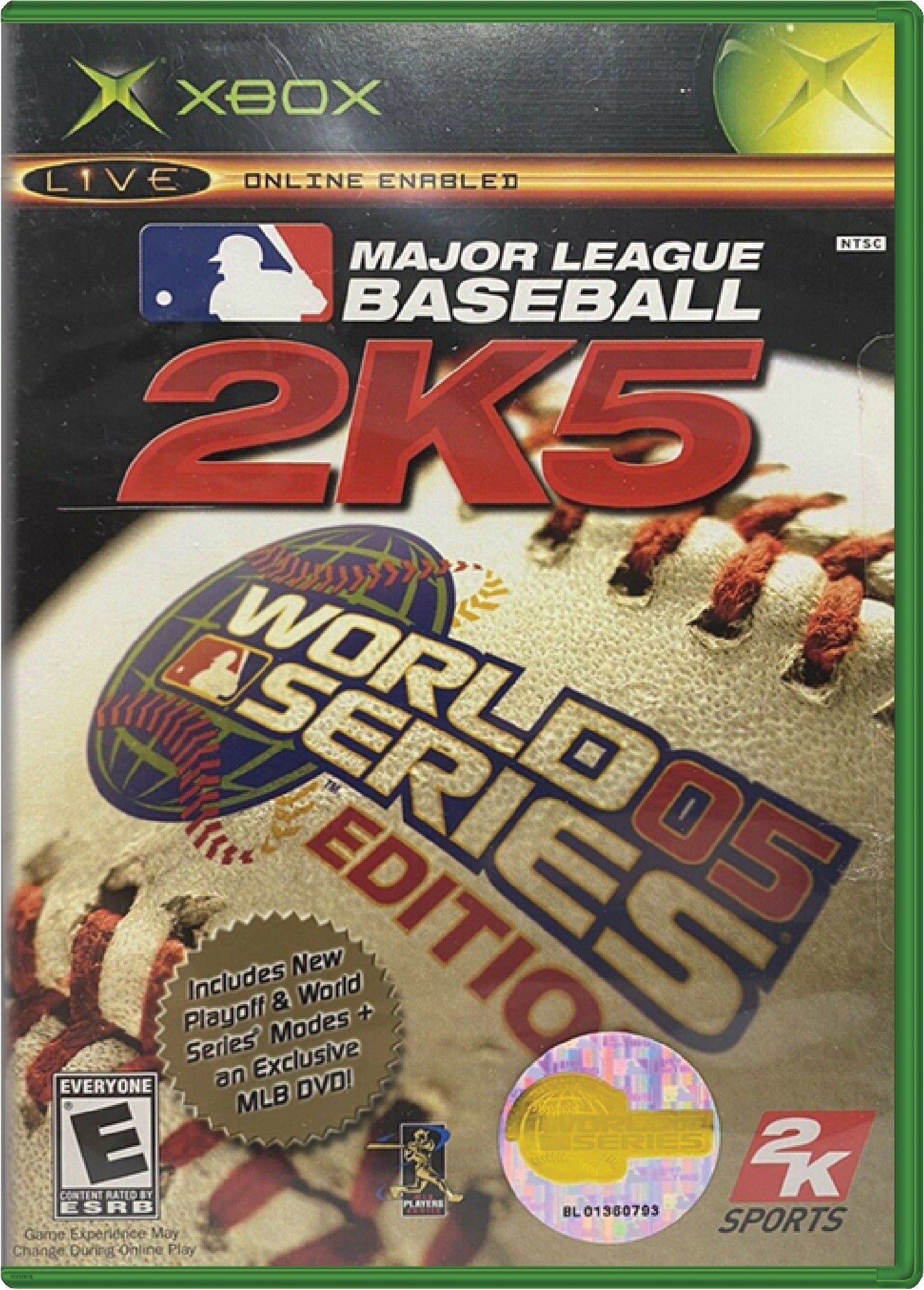 Major League Baseball 2K5 World Series Edition for Microsoft Xbox