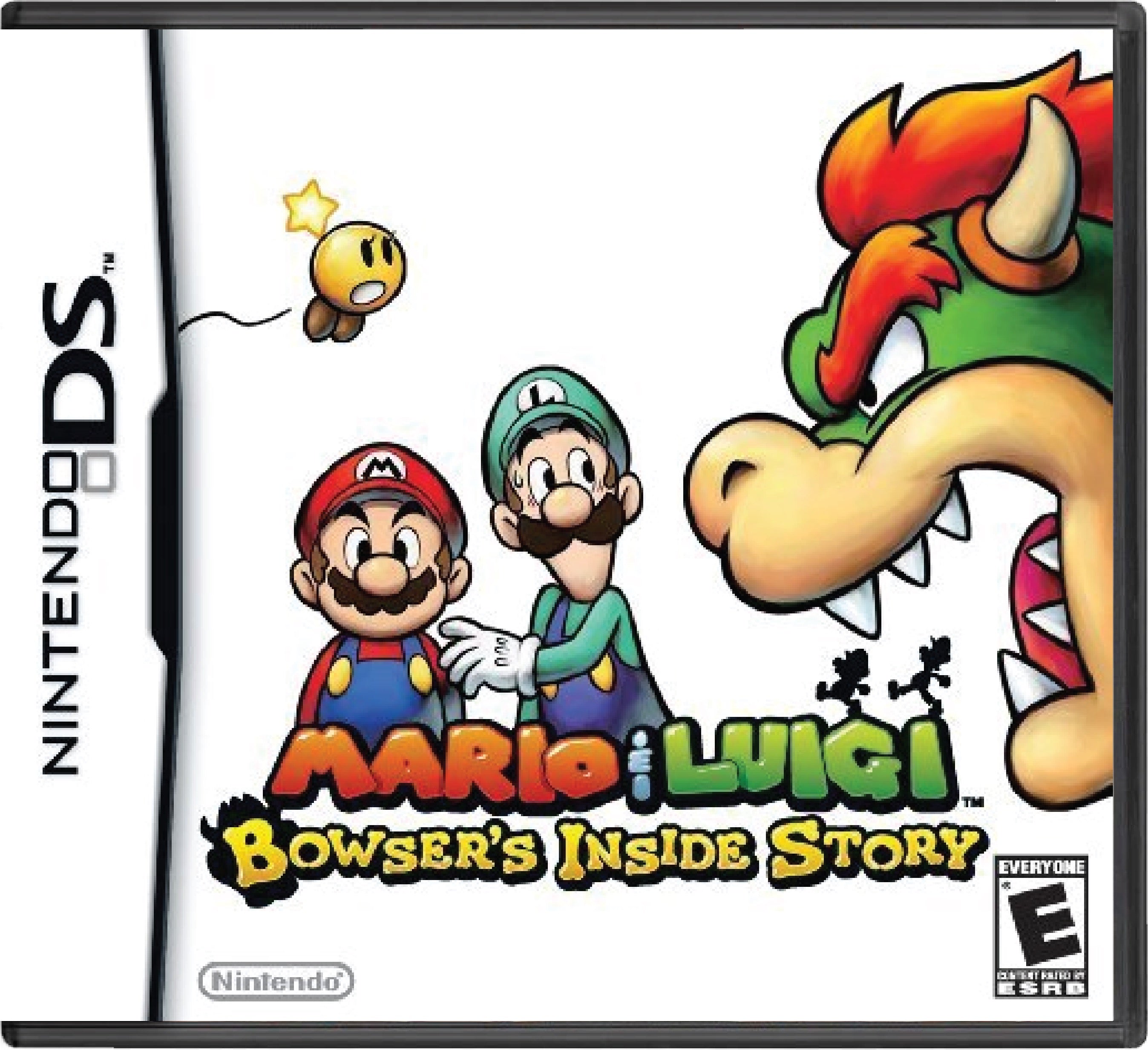 Mario & Luigi Bowser's Inside Story Cover Art