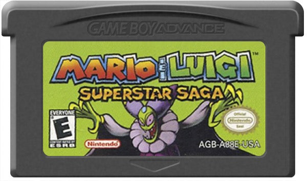 Mario and Luigi Superstar Saga Cartridge