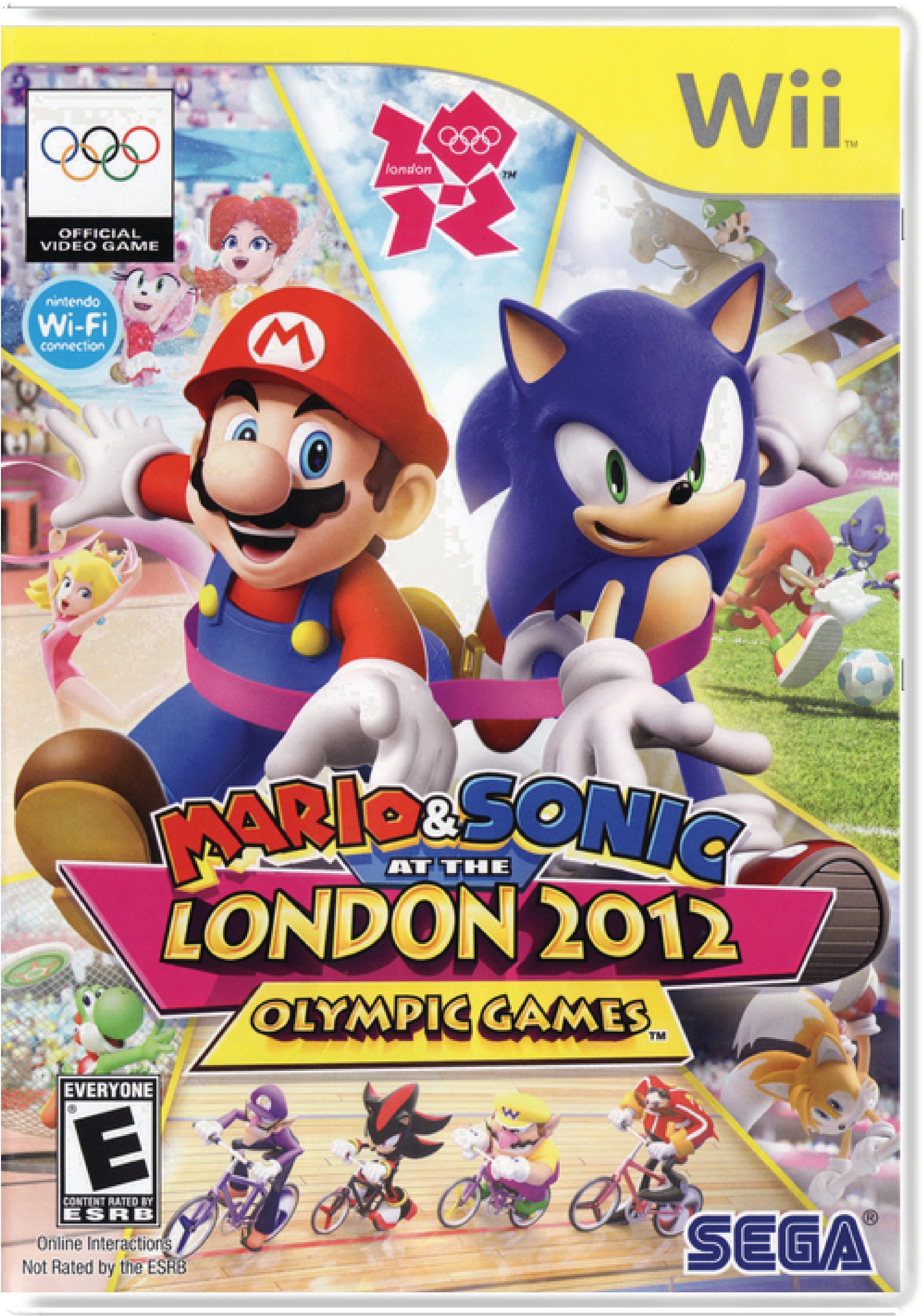 Mario & Sonic at the London 2012 Olympic Games Cover Art