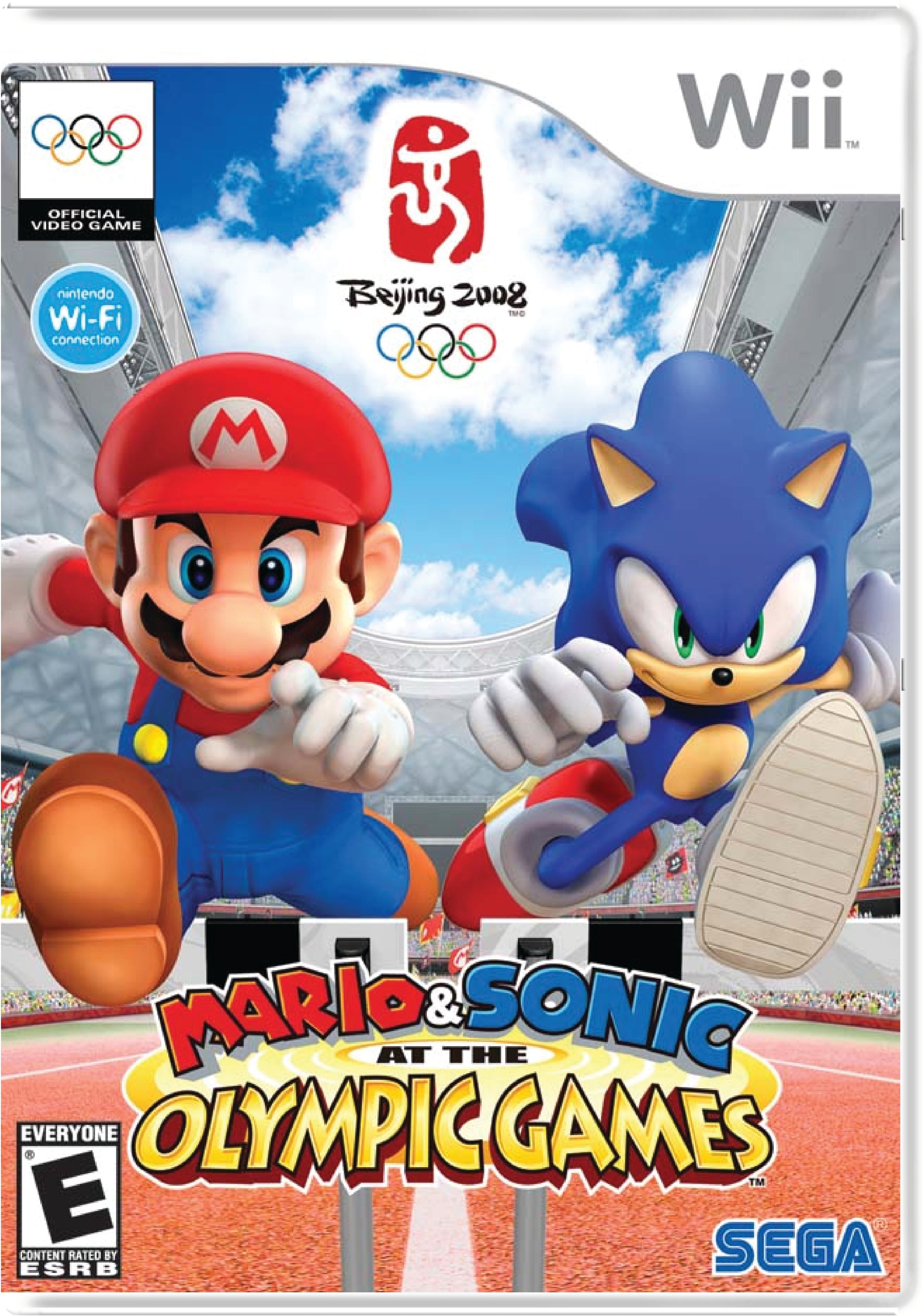 Mario & Sonic at the Olympic Games Cover Art