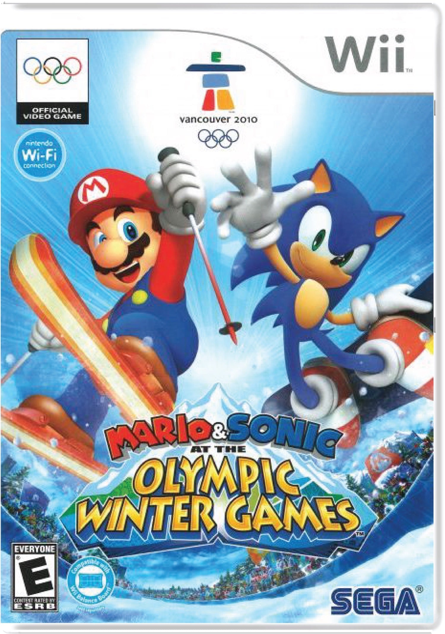 Mario & Sonic at the Olympic Winter Games Cover Art