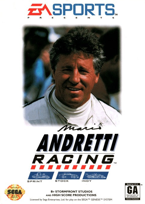 Mario Andretti Racing Cover Art