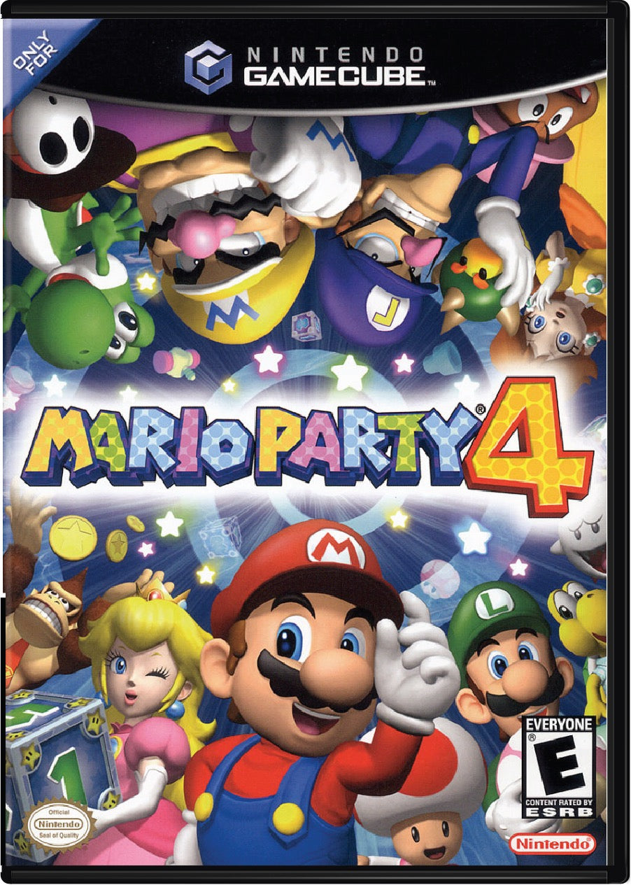 Mario Party 4 Cover Art and Product Photo