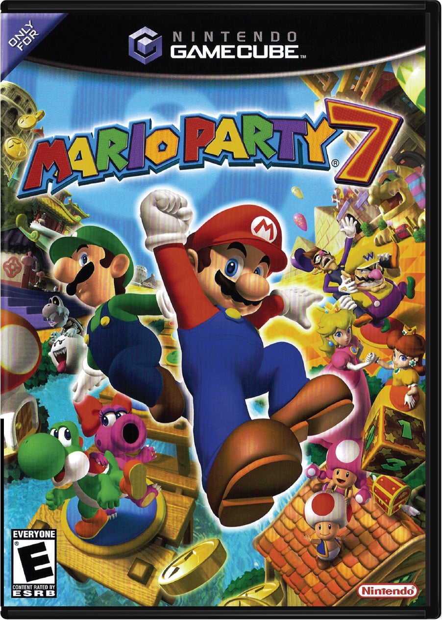 Mario Party 7 Cover Art and Product Photo