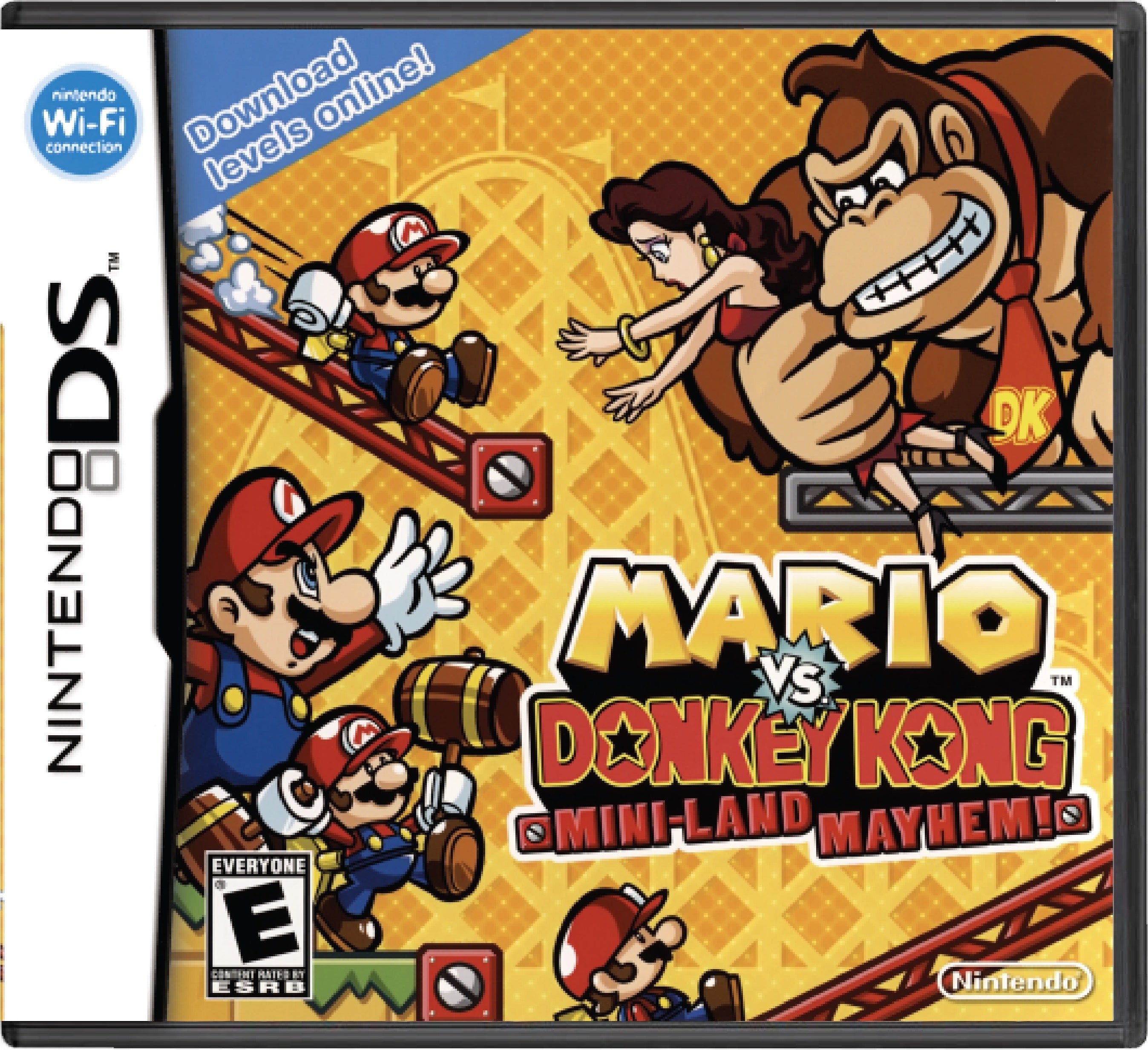 Mario vs. Donkey Kong Mini-Land Mayhem Cover Art