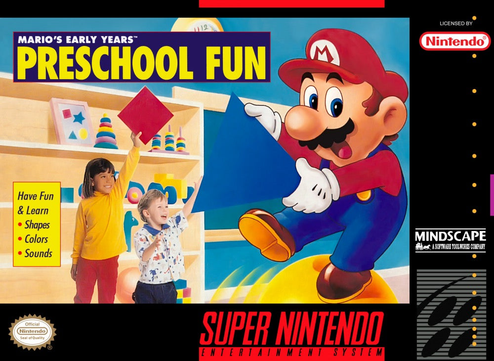 Mario's Early Years Preschool Fun Cover Art