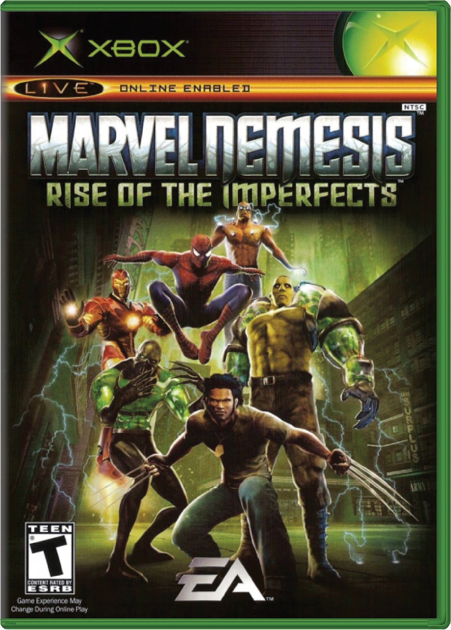 Marvel Nemesis Rise of the Imperfects Cover Art