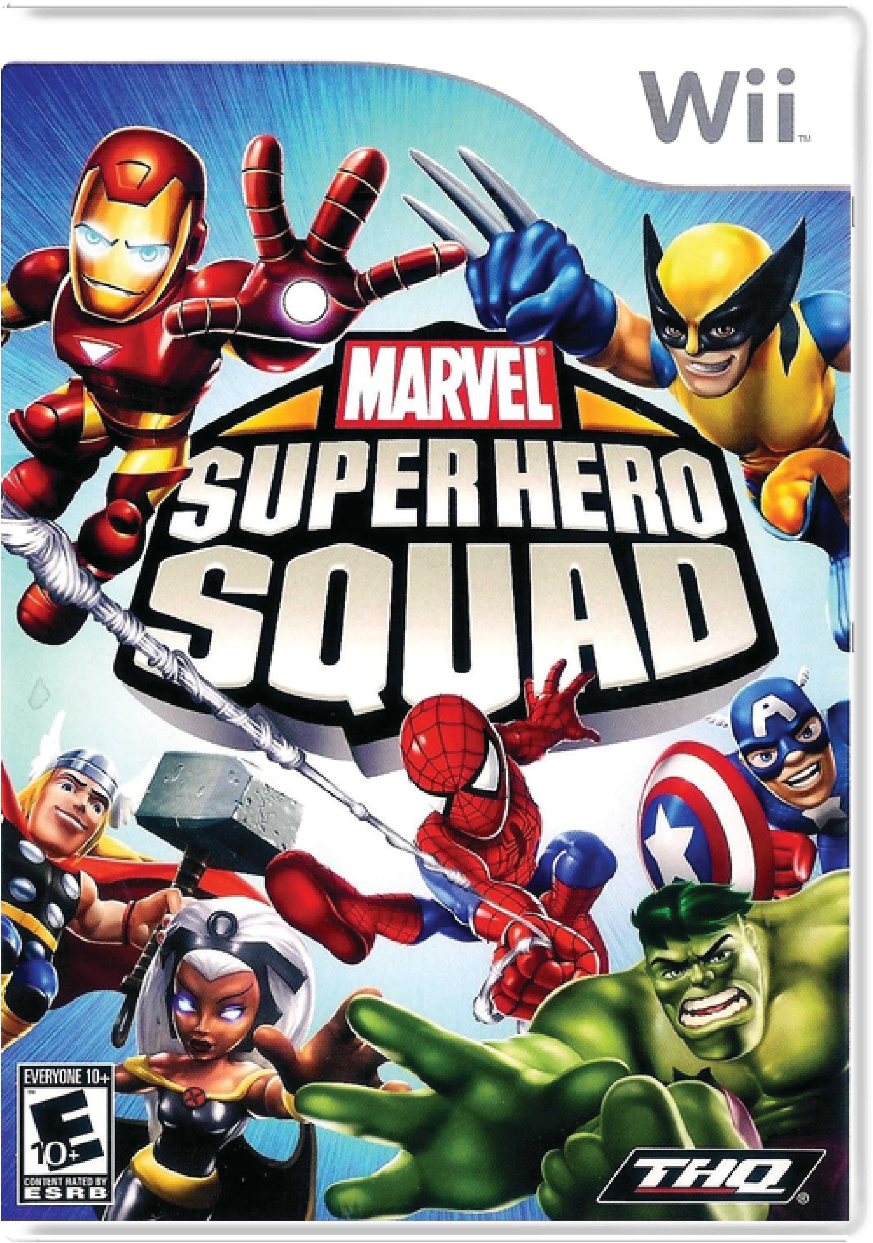 Marvel Super Hero Squad Cover Art