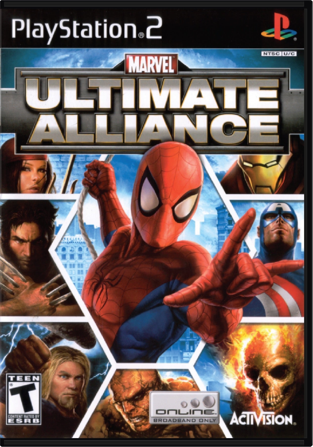 Marvel Ultimate Alliance Cover Art and Product Photo