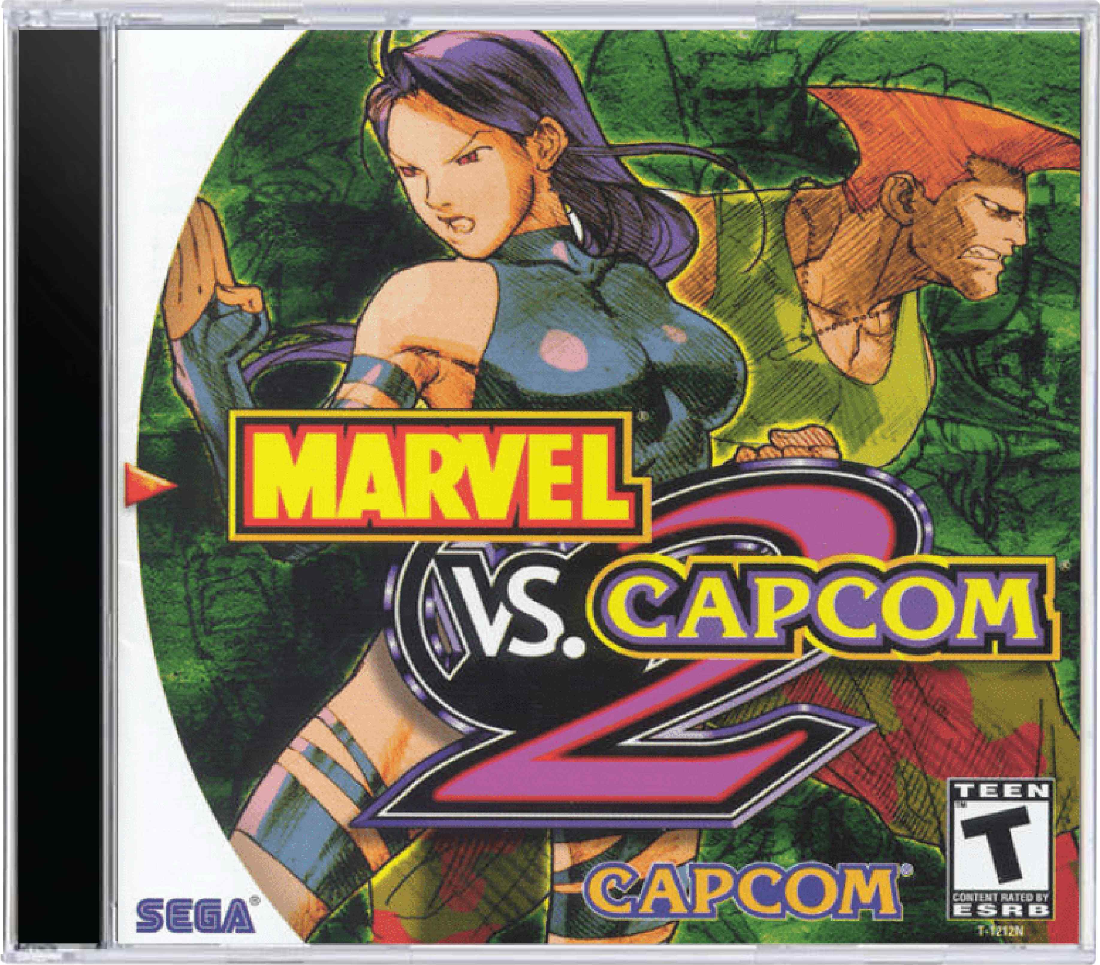 Marvel vs Capcom 2 Cover Art
