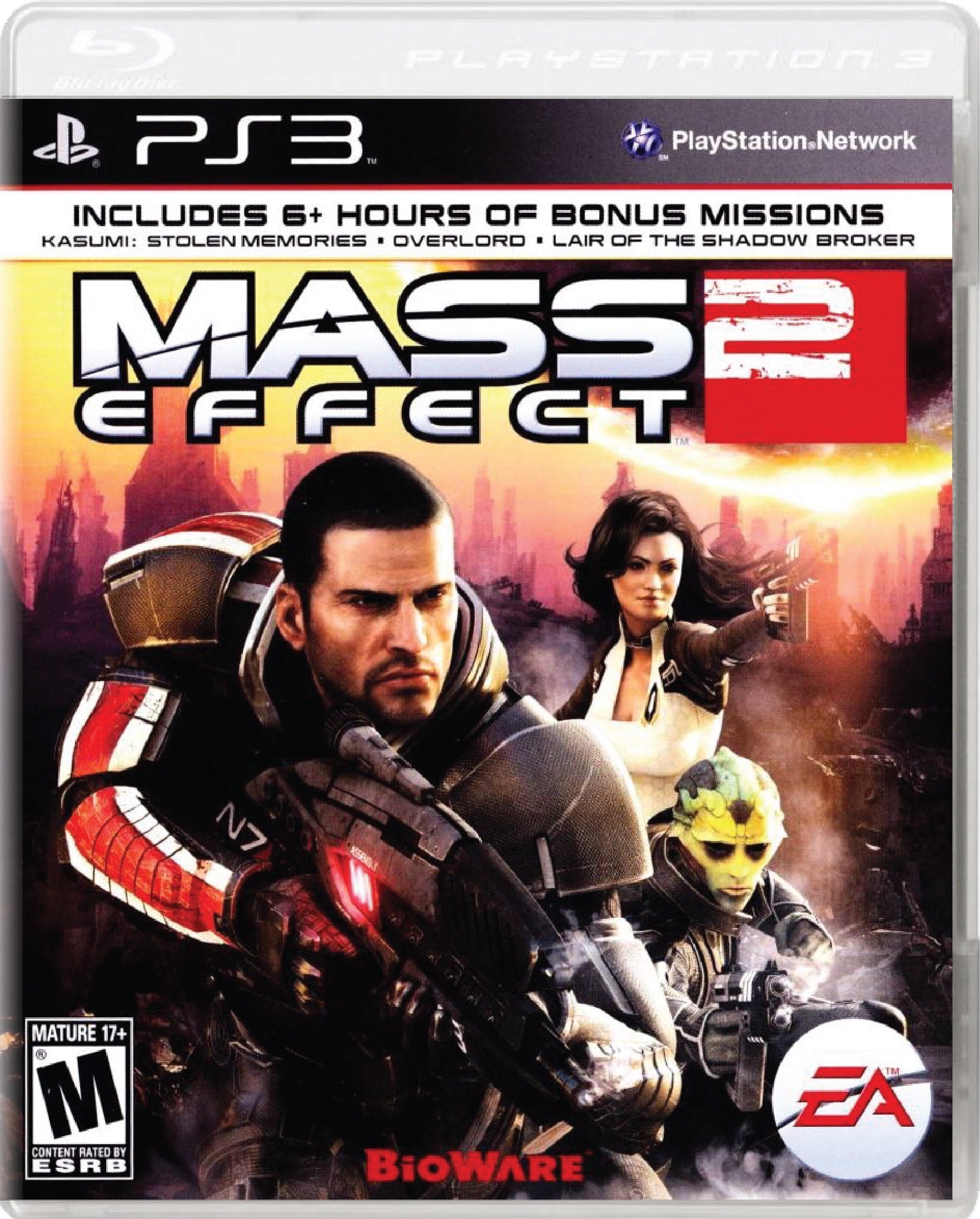 Mass Effect 2 Cover Art