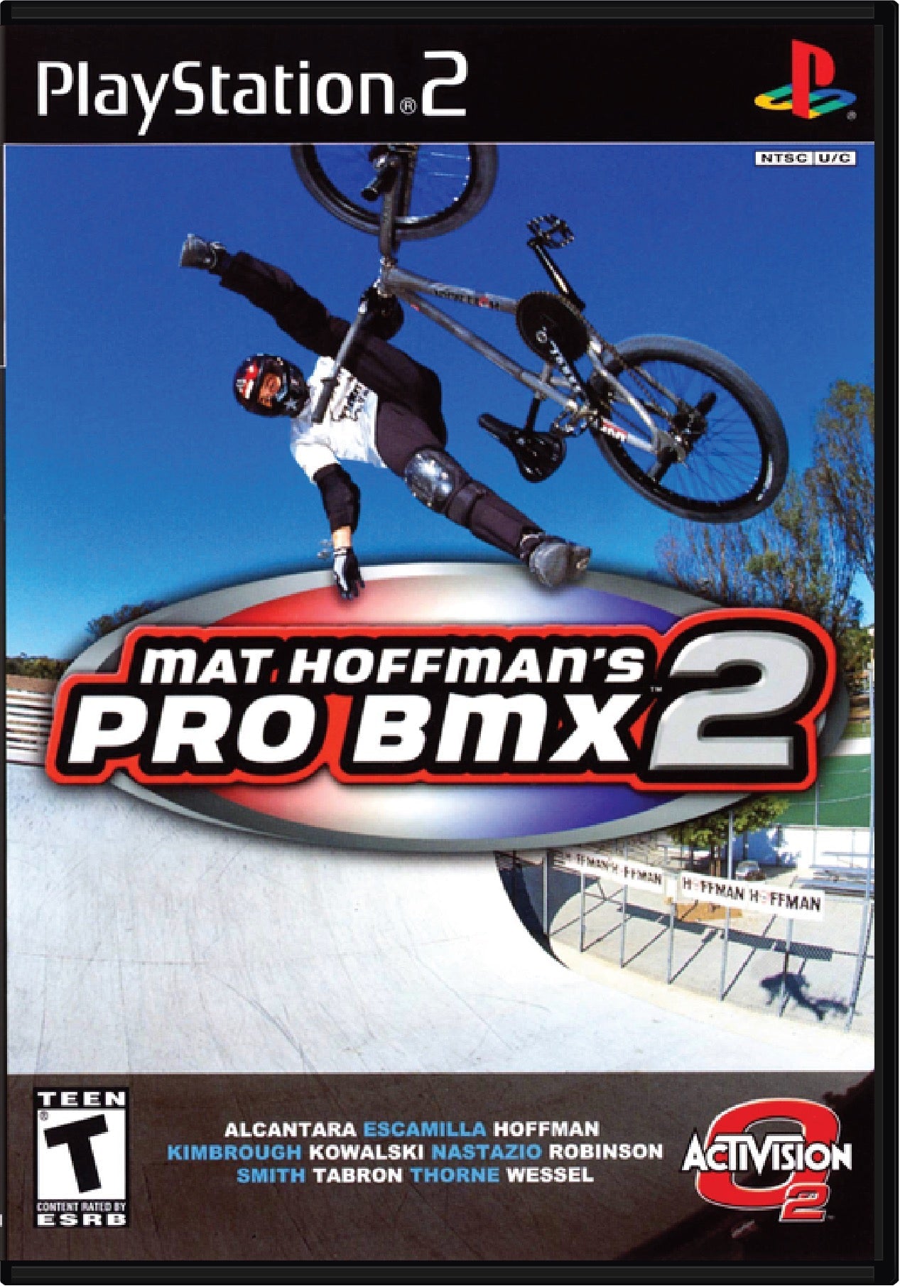 Mat Hoffman's Pro BMX 2 Cover Art and Product Photo