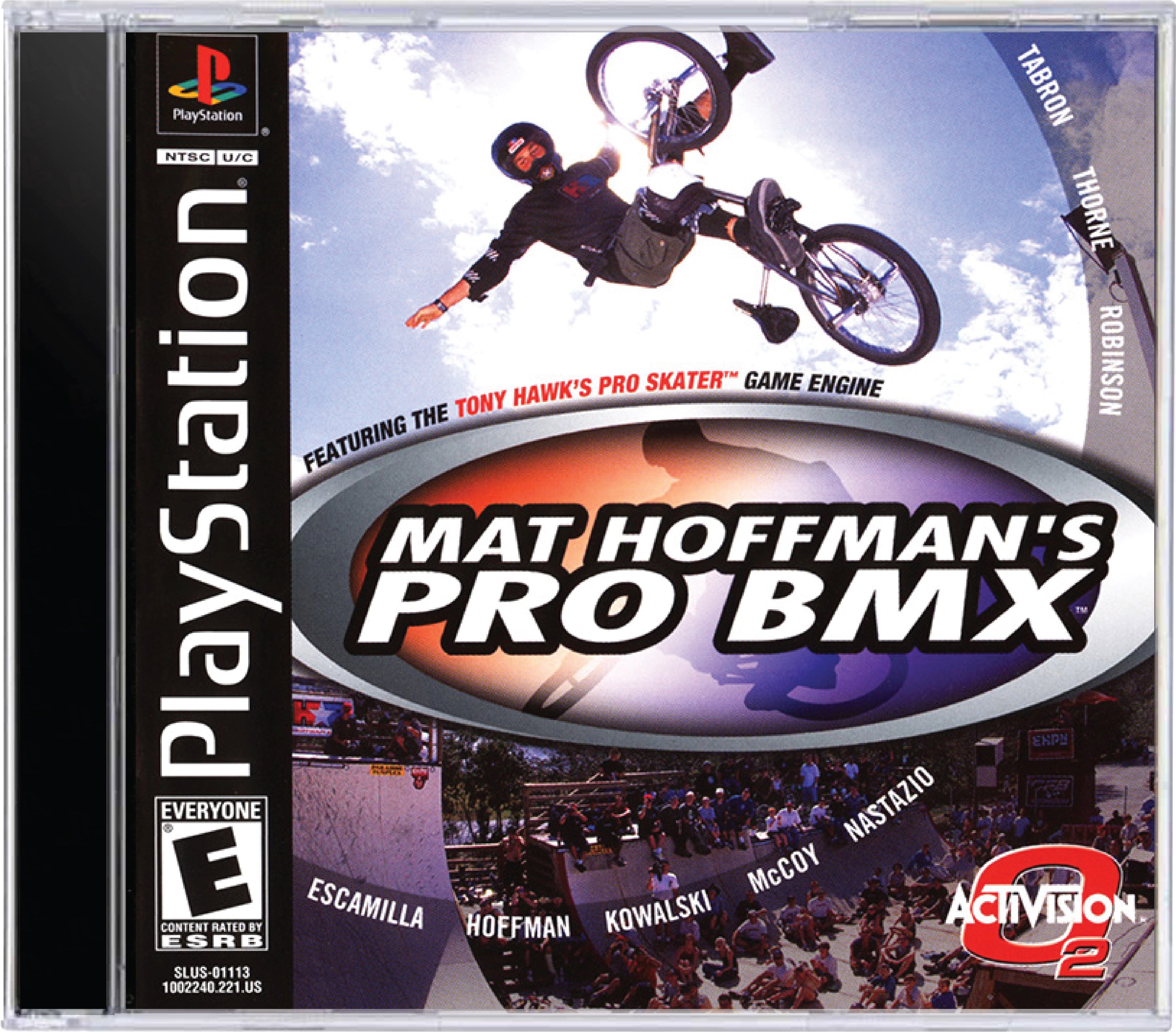 Mat Hoffman's Pro BMX Cover Art and Product Photo