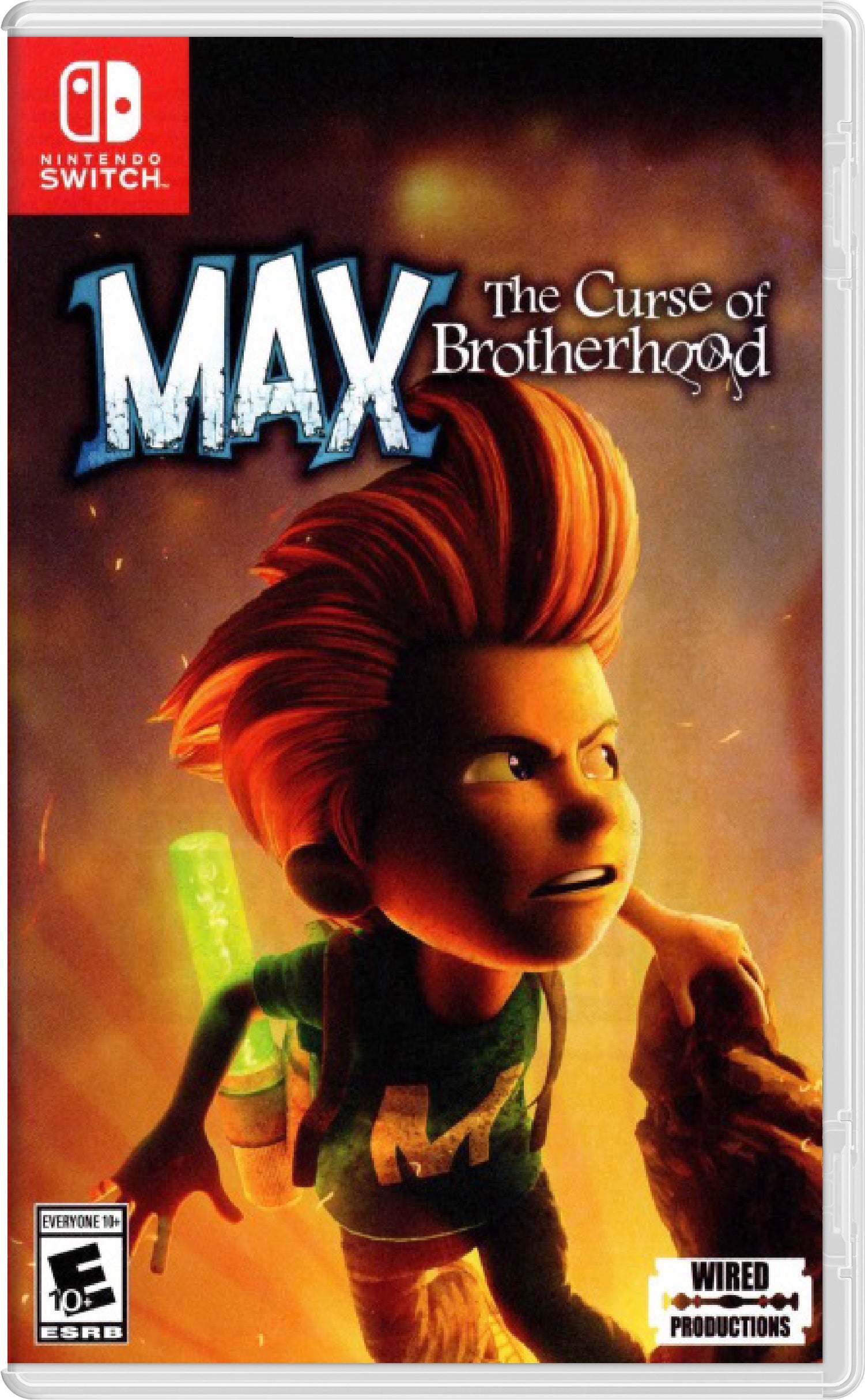 Max The Curse of Brotherhood Cover Art