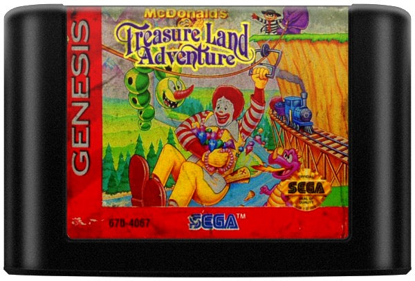 McDonald's Treasureland Adventure Cartridge