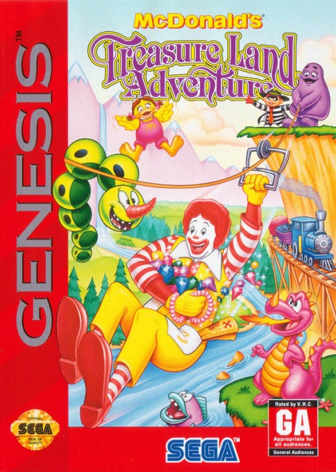 McDonald's Treasureland Adventure Cover Art