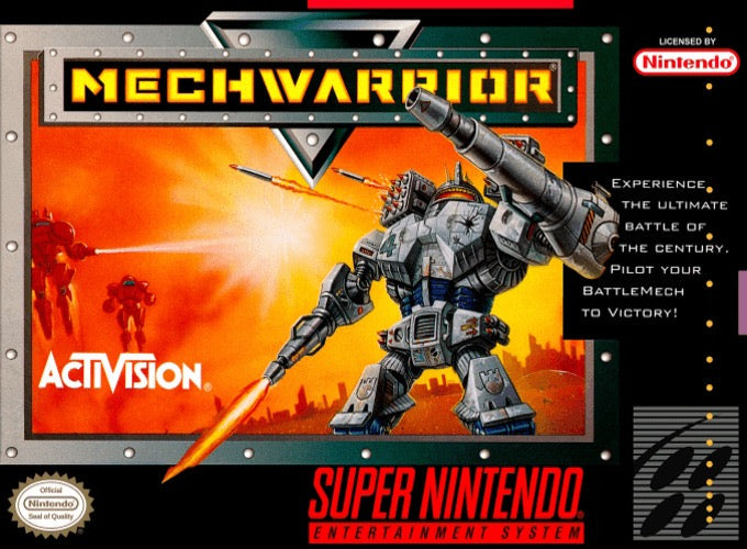 MechWarrior Cover Art