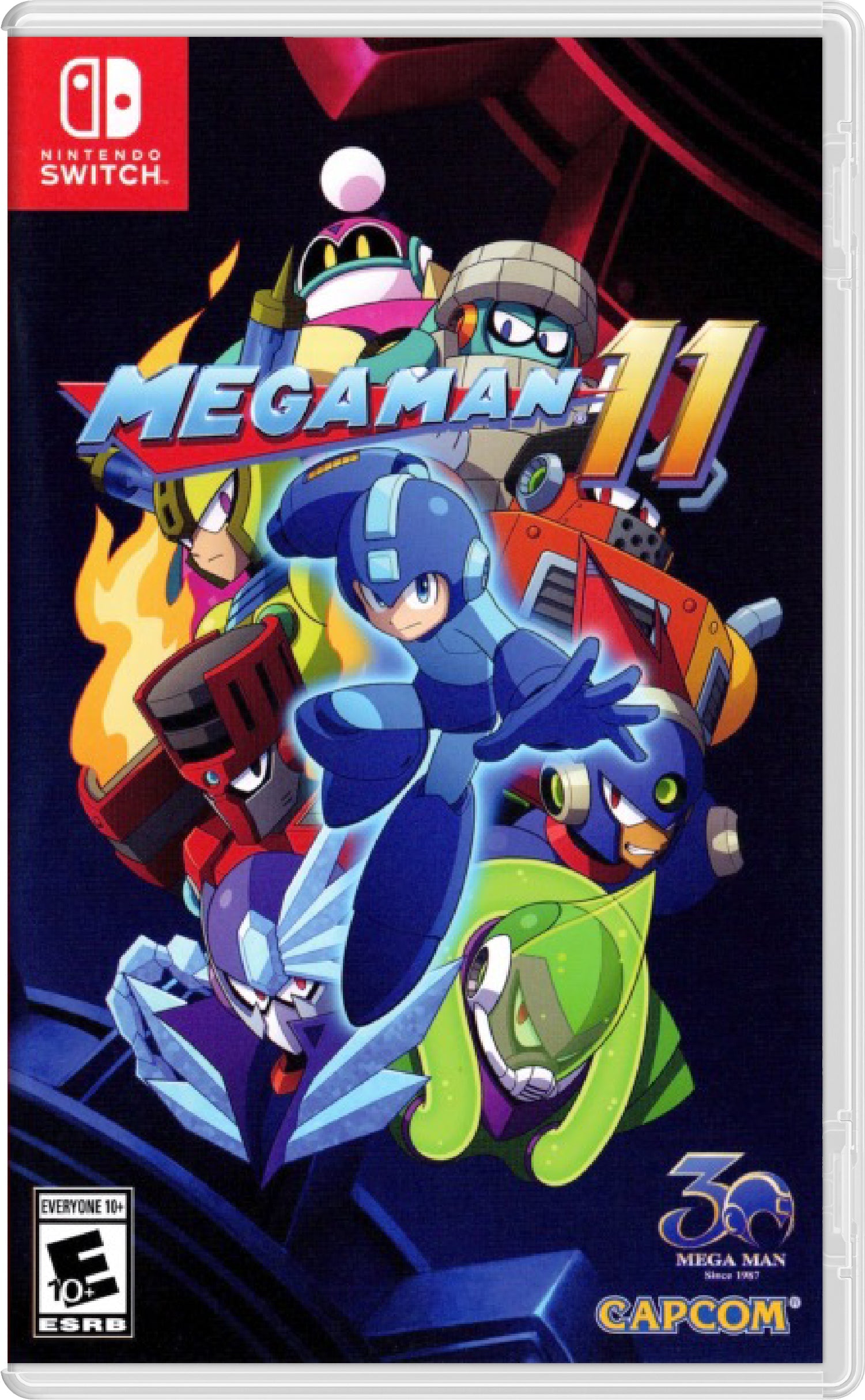 Mega Man 11 Cover Art