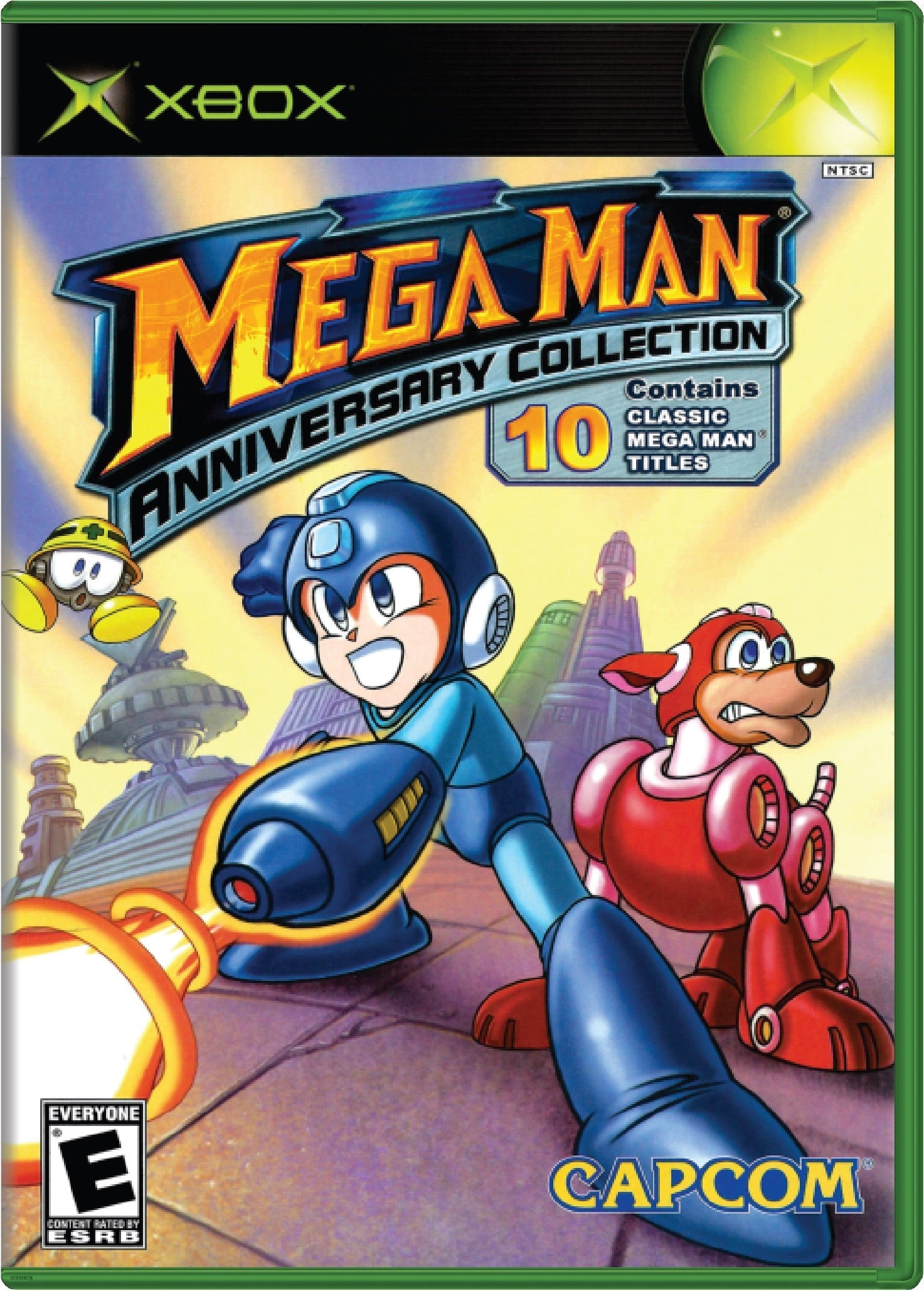 Mega Man Anniversary Collection Cover Art