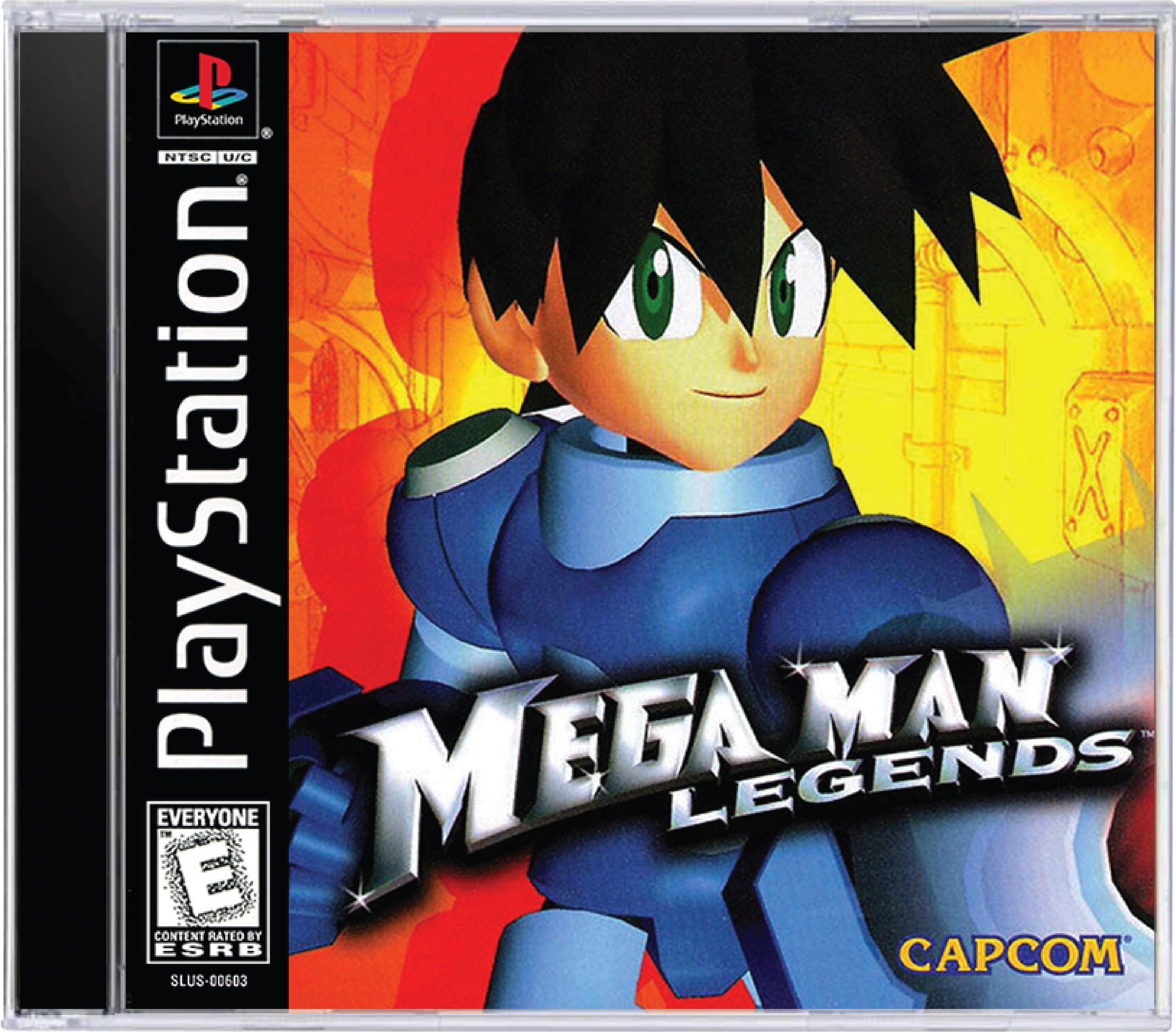 Mega Man Legends Cover Art and Product Photo