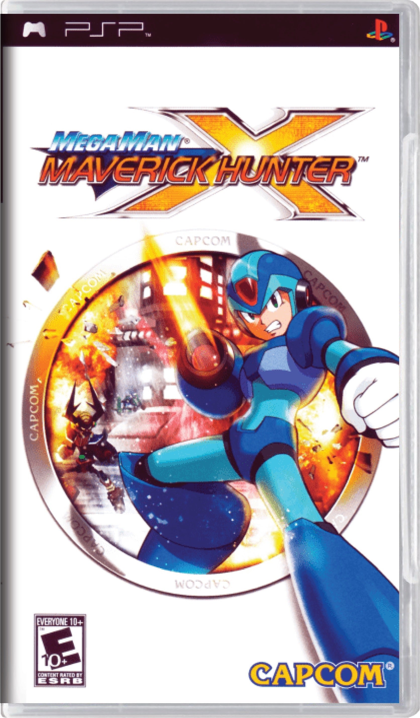 Mega Man Maverick Hunter X Cover Art