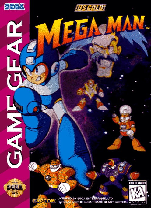 Mega Man Cover Art