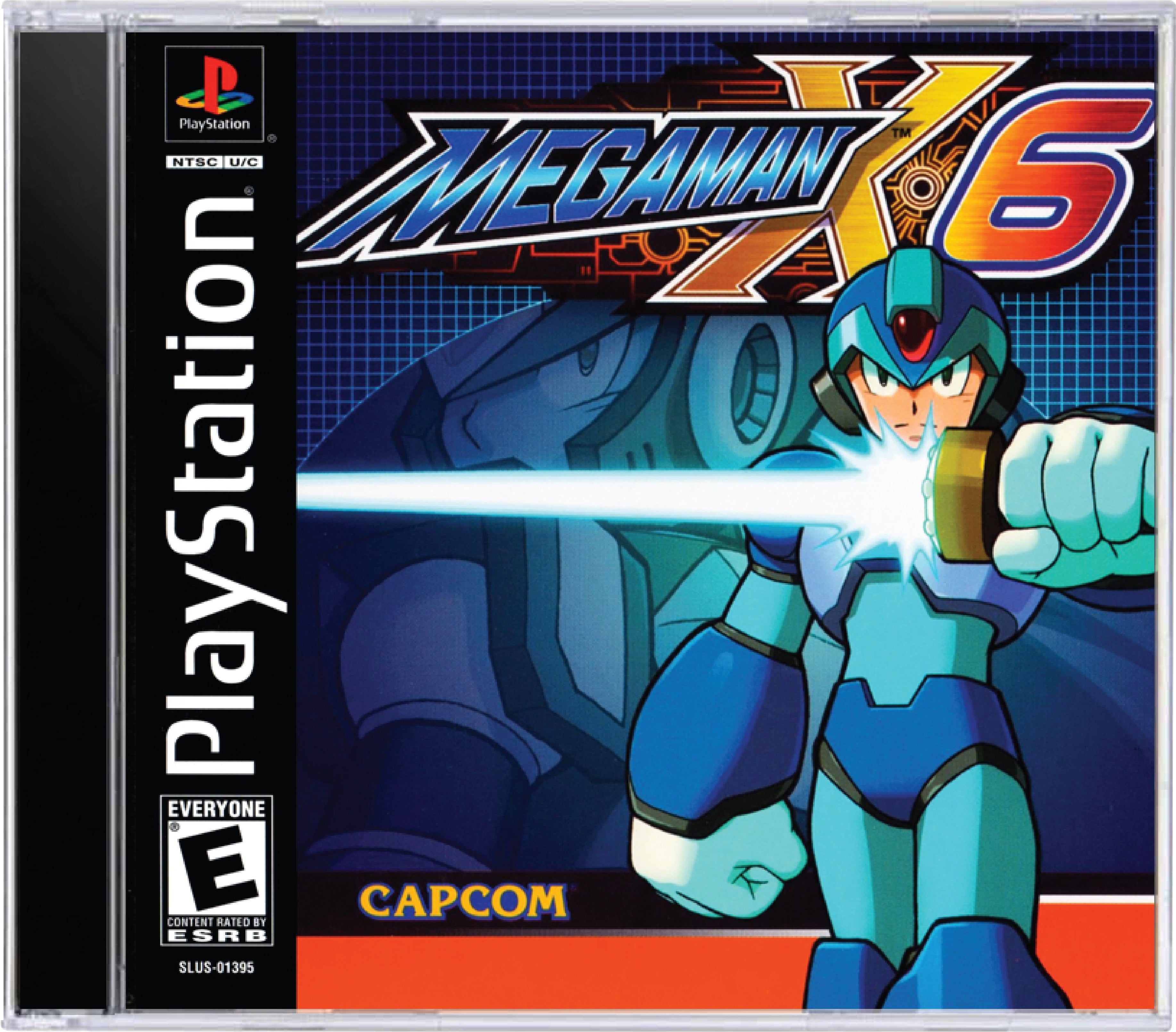 Mega Man X6 Cover Art and Product Photo