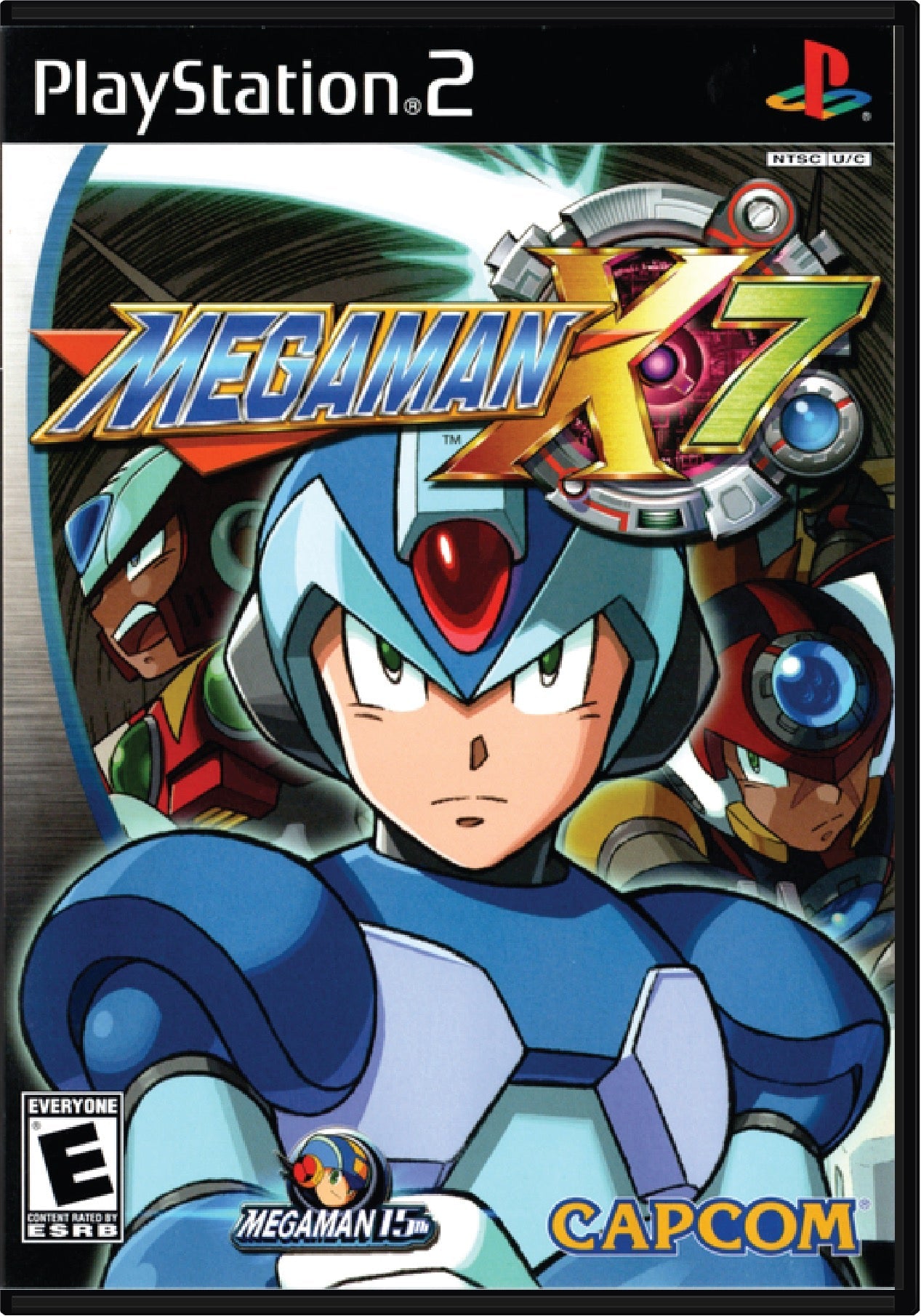 Mega Man X7 Cover Art and Product Photo