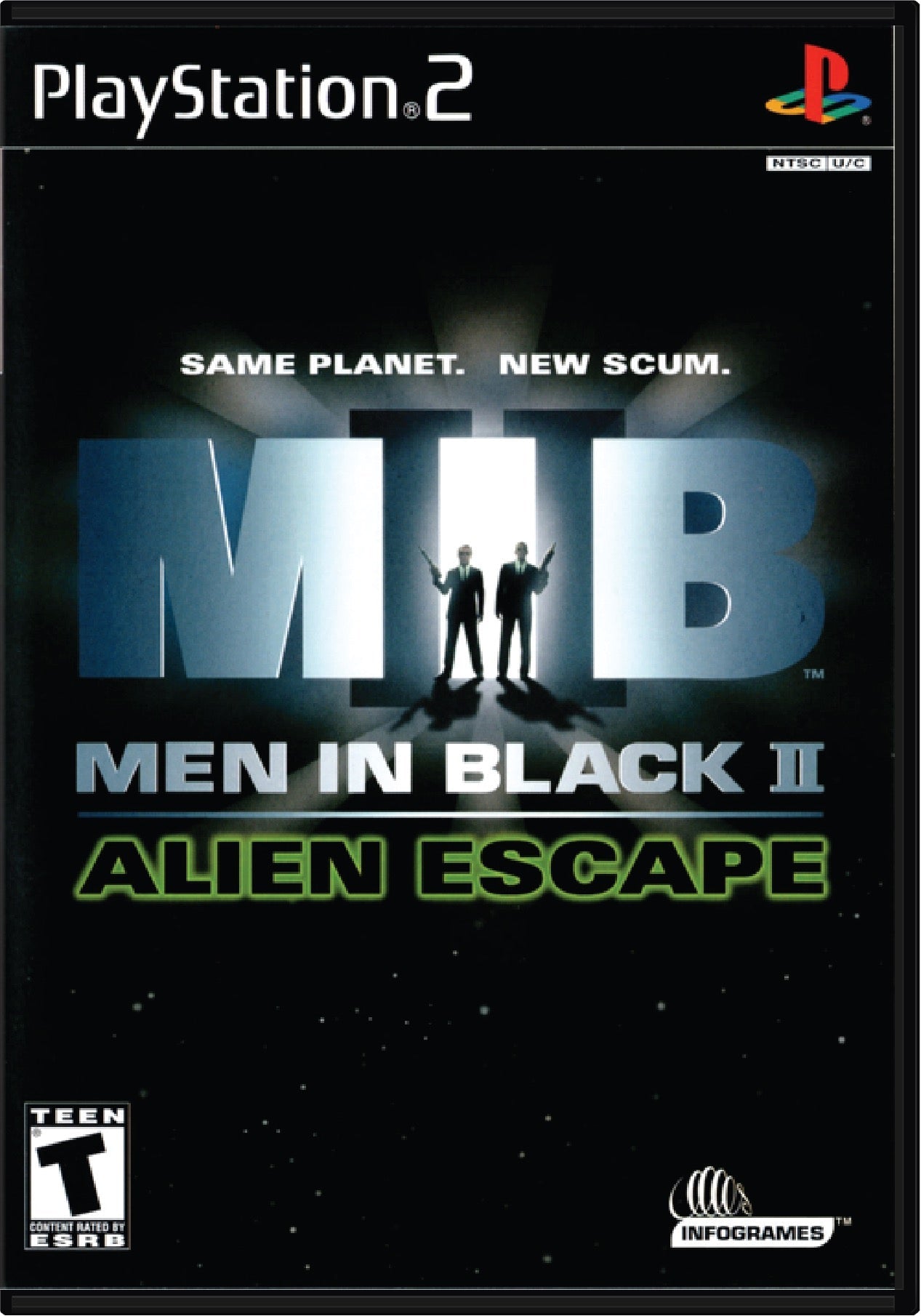 Men In Black II Alien Escape Cover Art and Product Photo