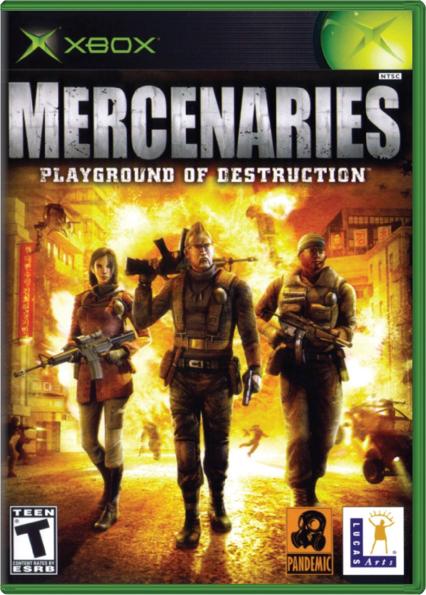 Mercenaries Cover Art