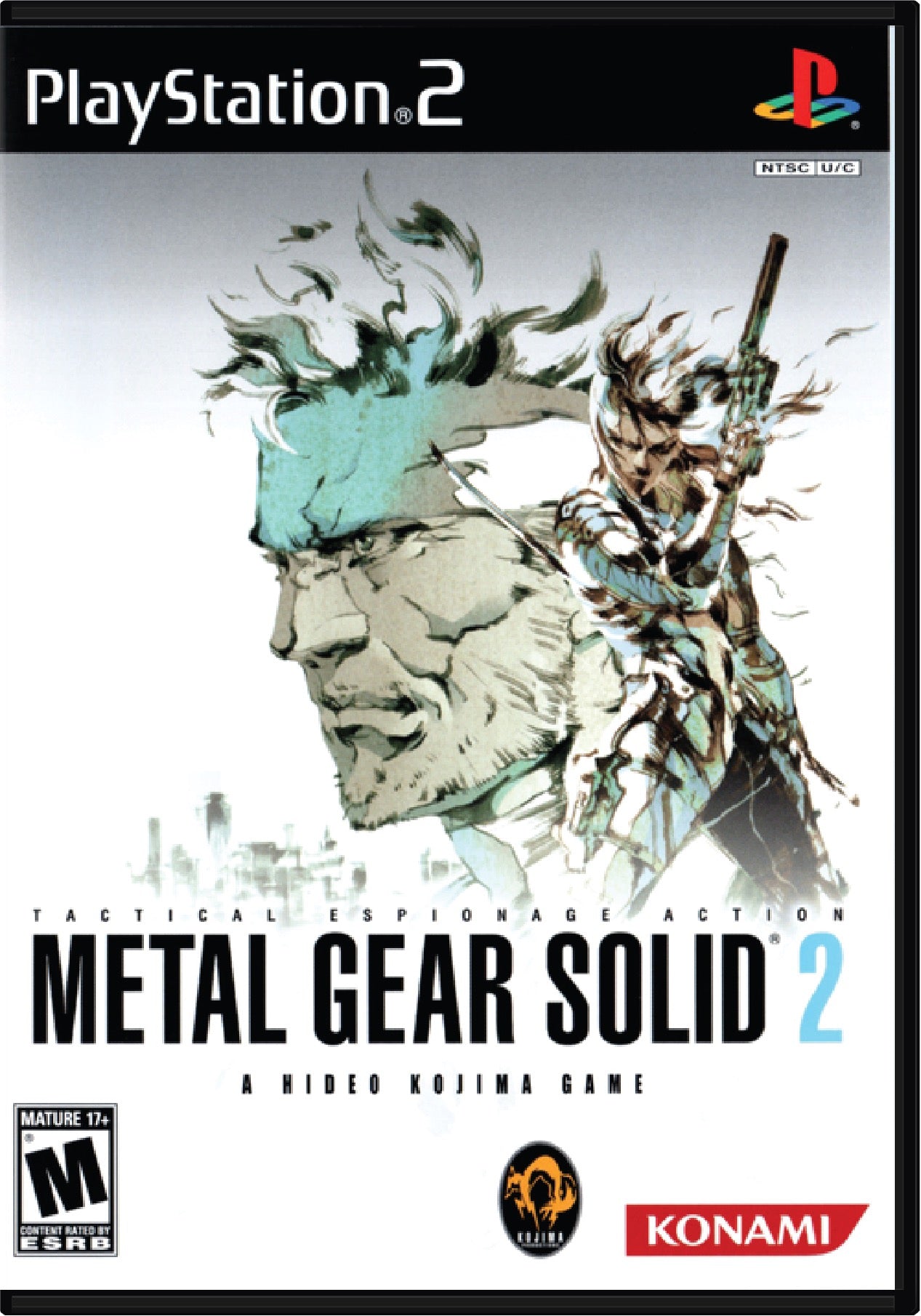 Metal Gear Solid 2 Substance Cover Art and Product Photo