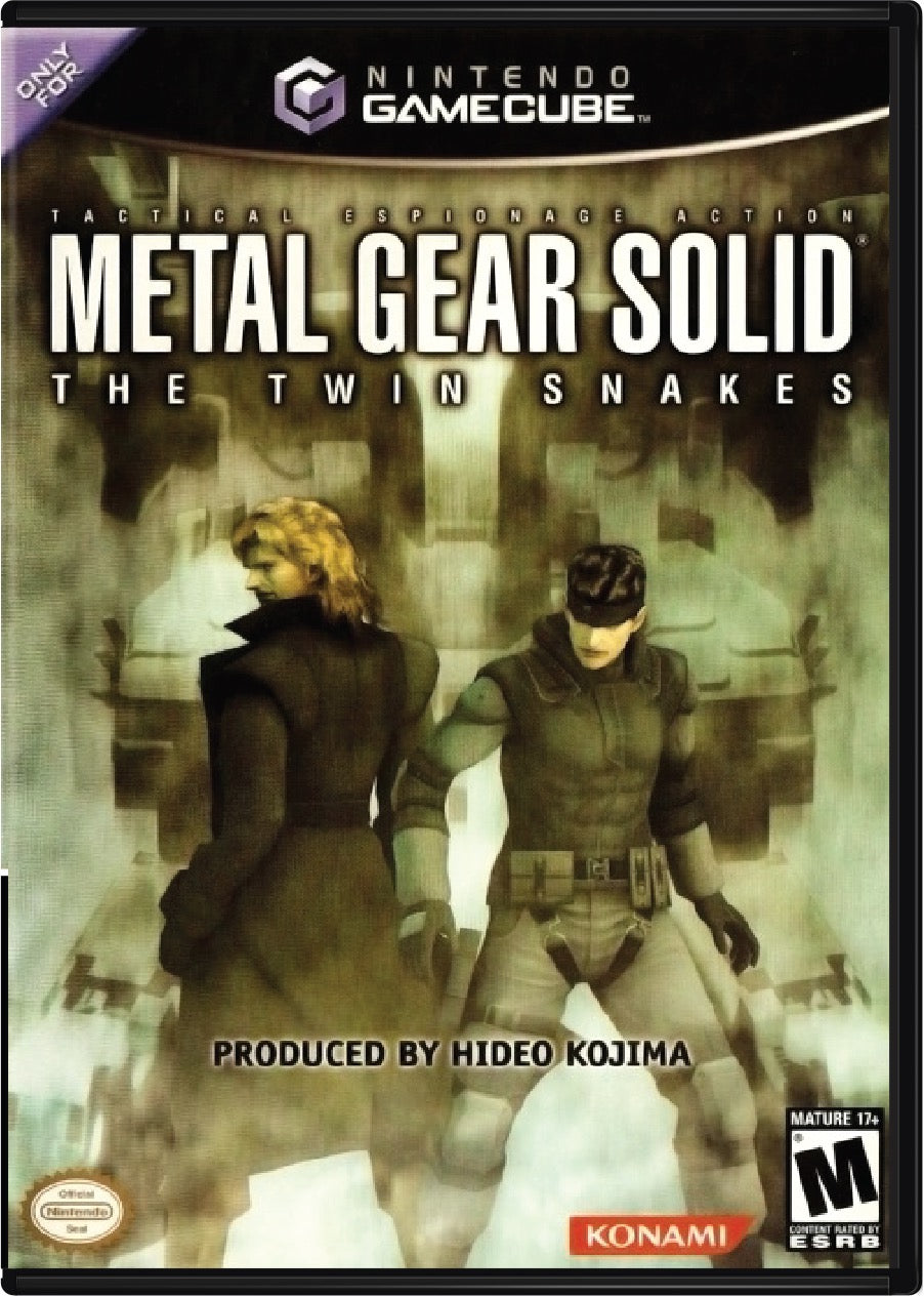 Metal Gear Solid Twin Snakes Cover Art and Product Photo