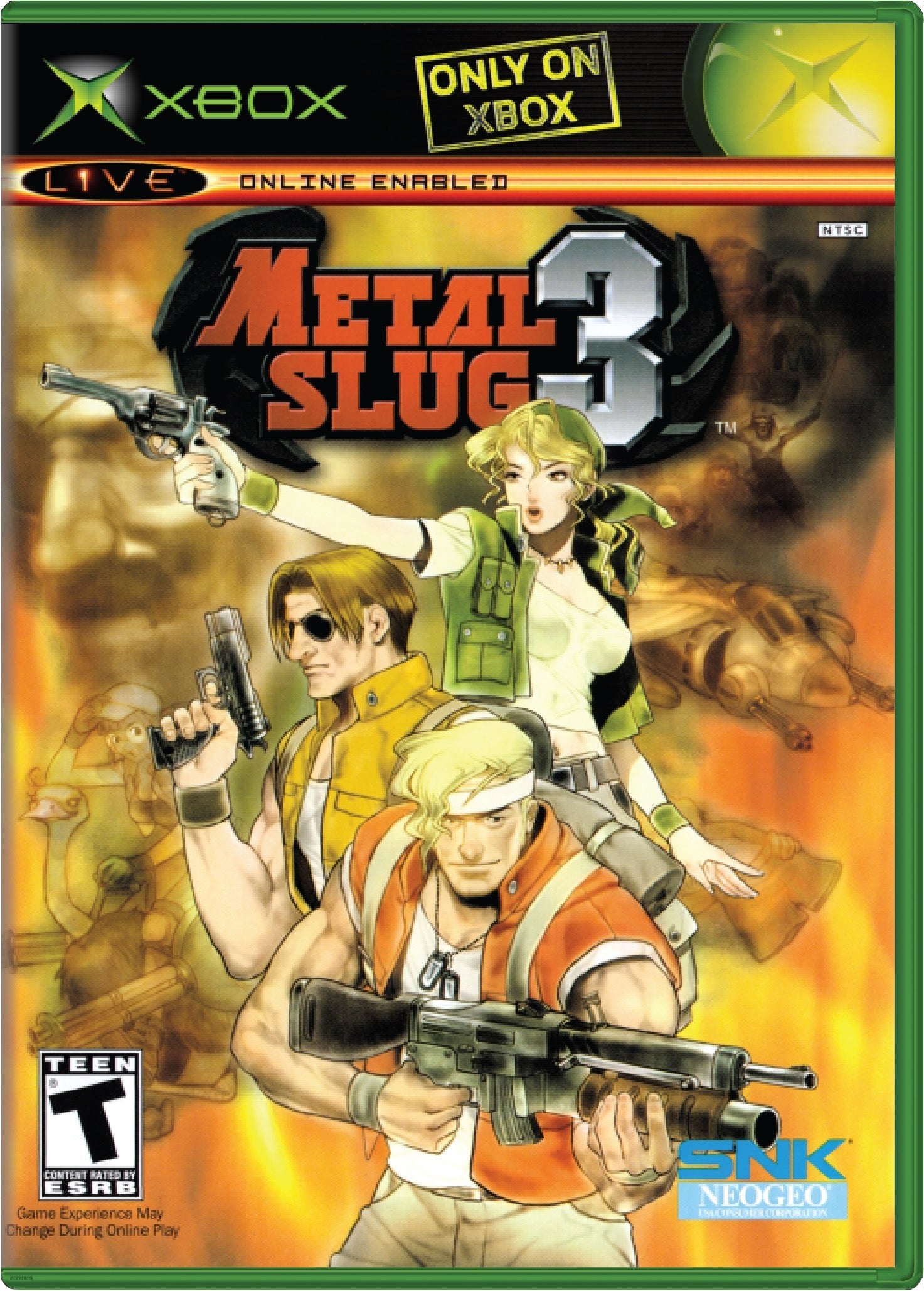 Metal Slug 3 Cover Art