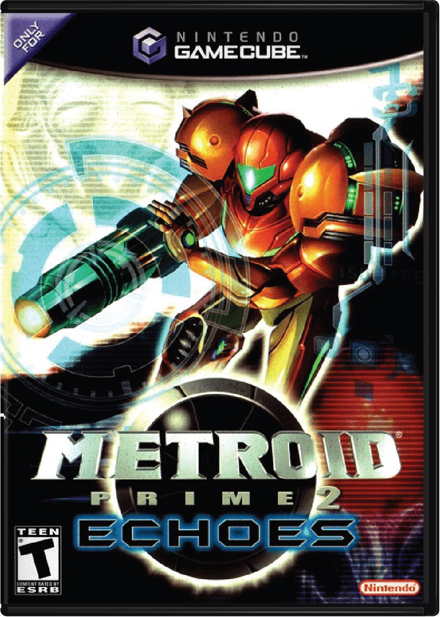 Metroid Prime 2 Echoes Cover Art and Product Photo