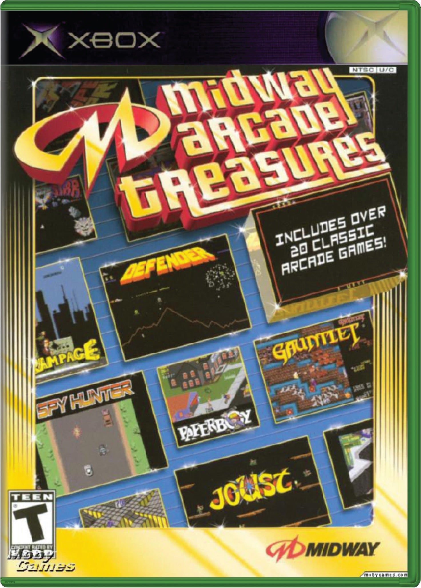 Midway Arcade Treasures Cover Art